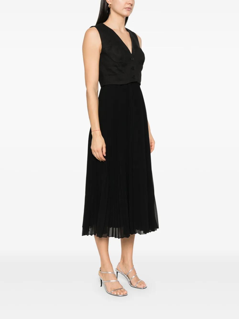 pleated maxi dress Product Image