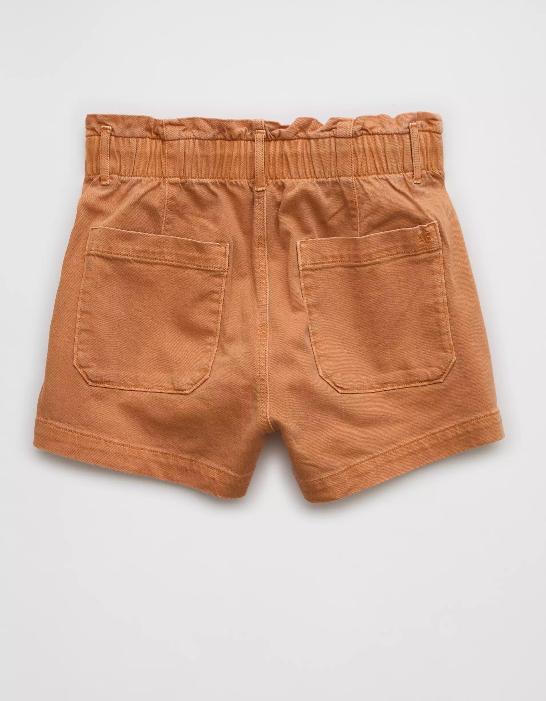 AE Dreamy Drape Stretch Paperbag Mom Short Product Image