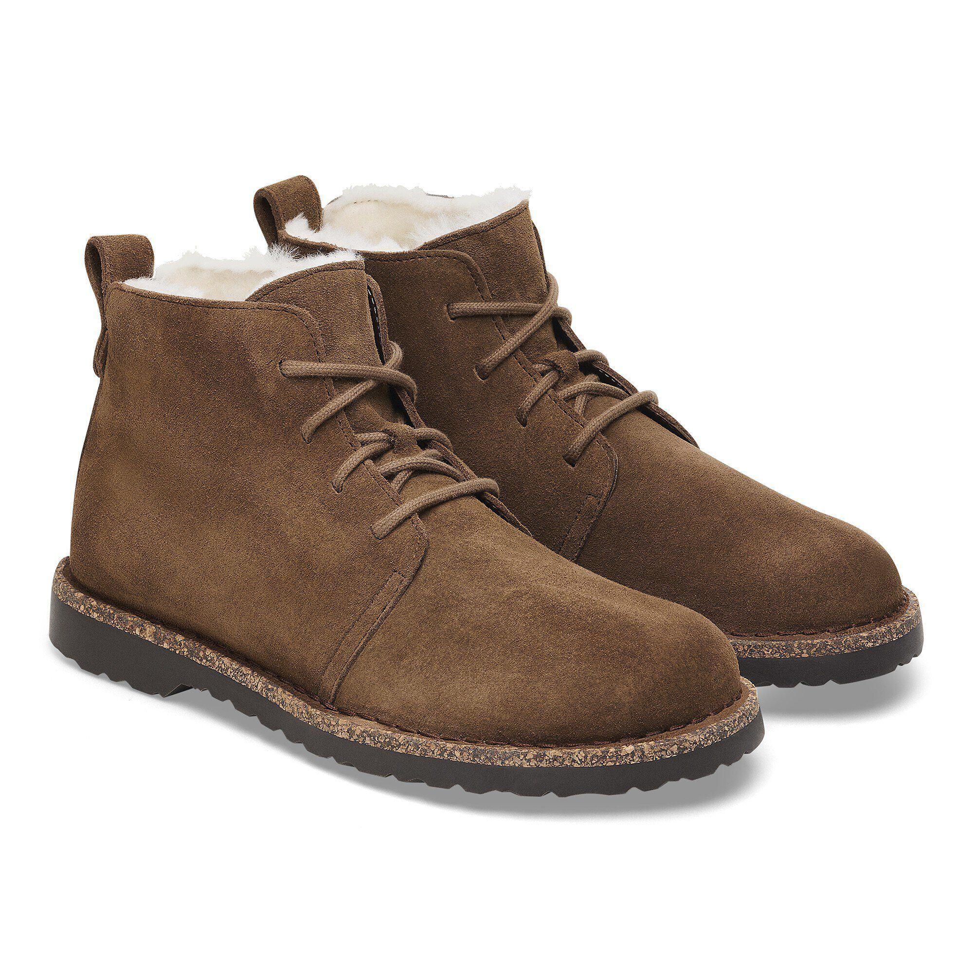 Uppsala Mid Shearling Suede Leather Product Image