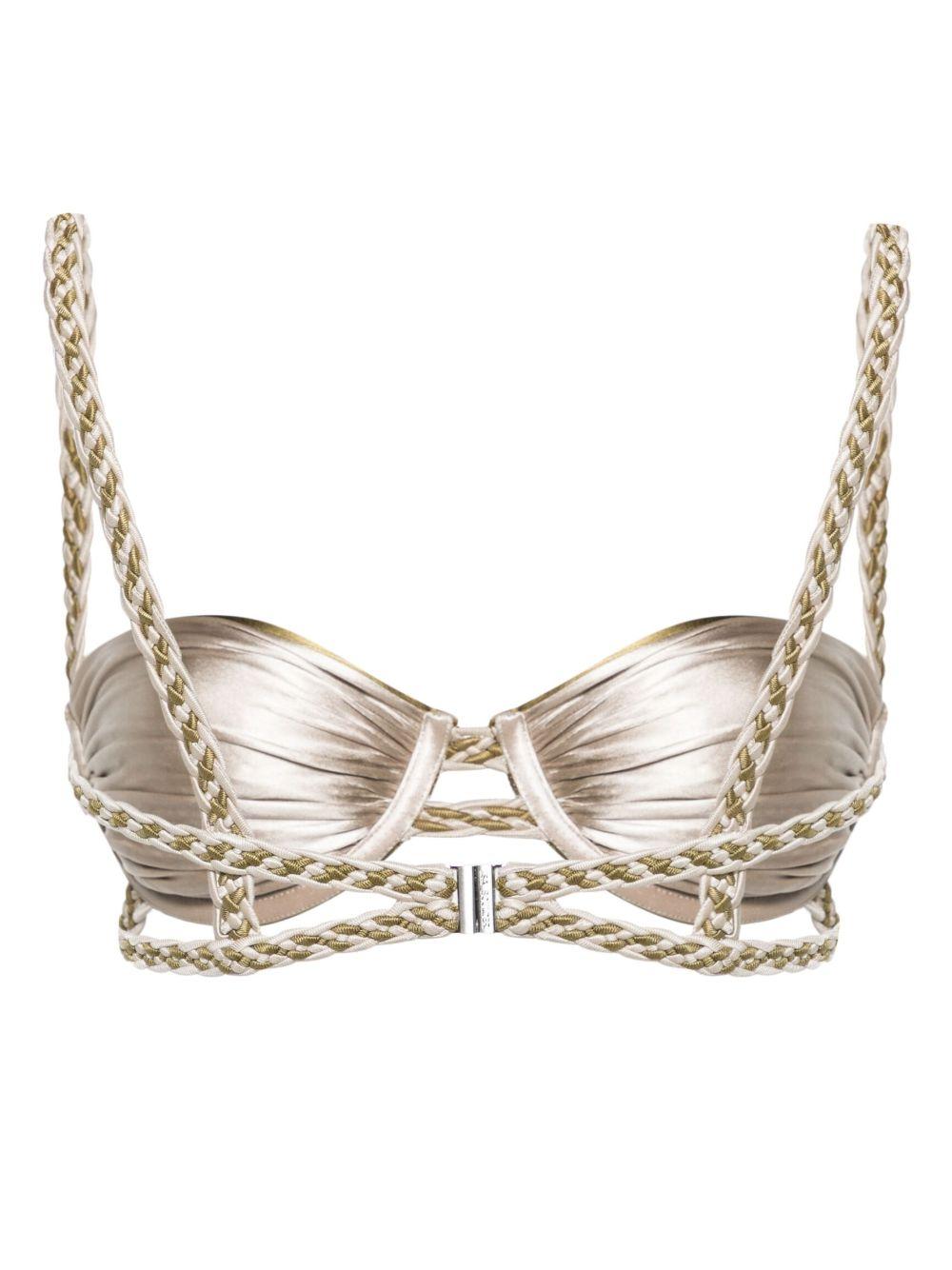 braided-straps bikini top Product Image