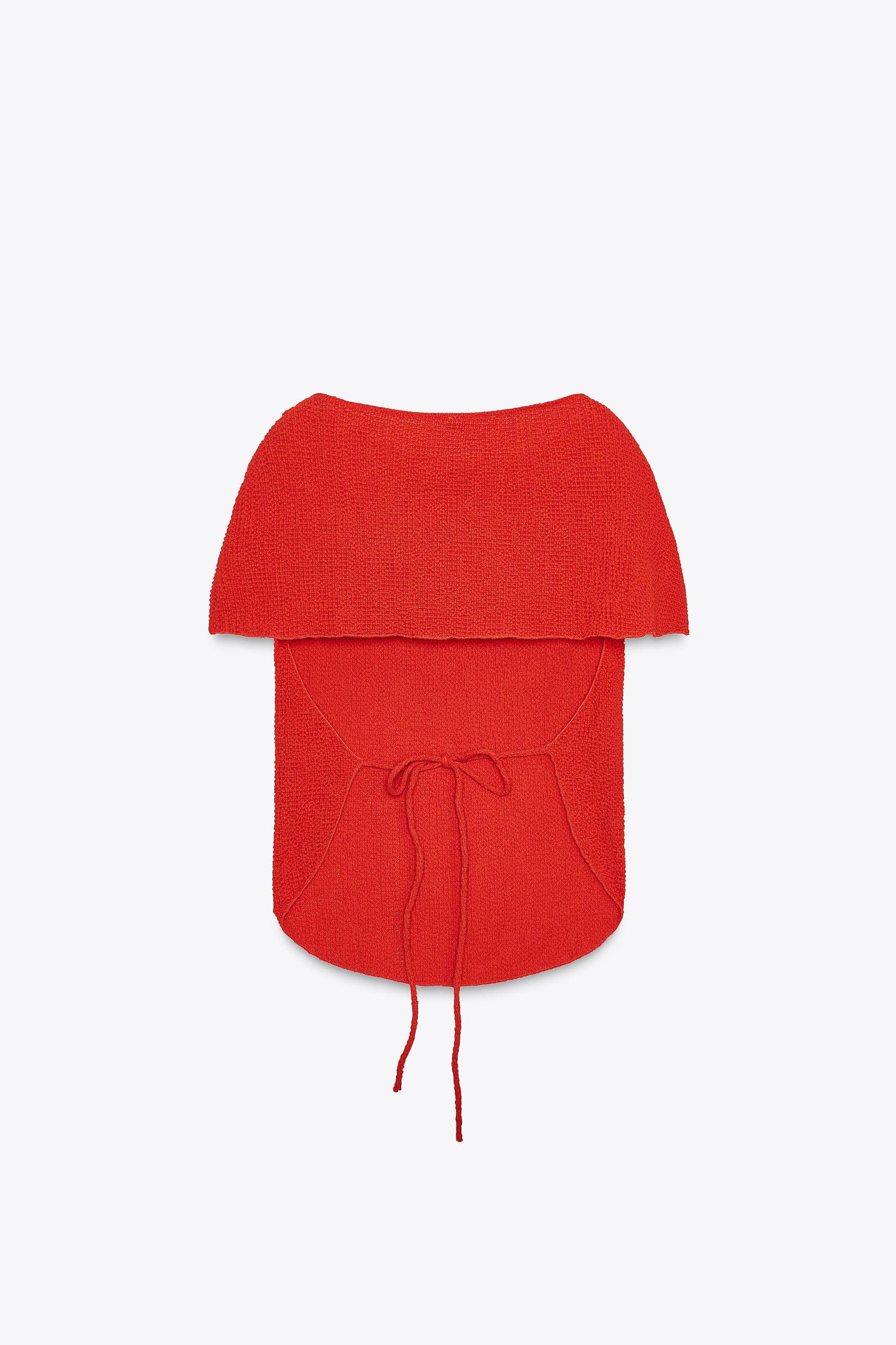 MULTI-POSITION LAYERED TEXTURED TOP Product Image