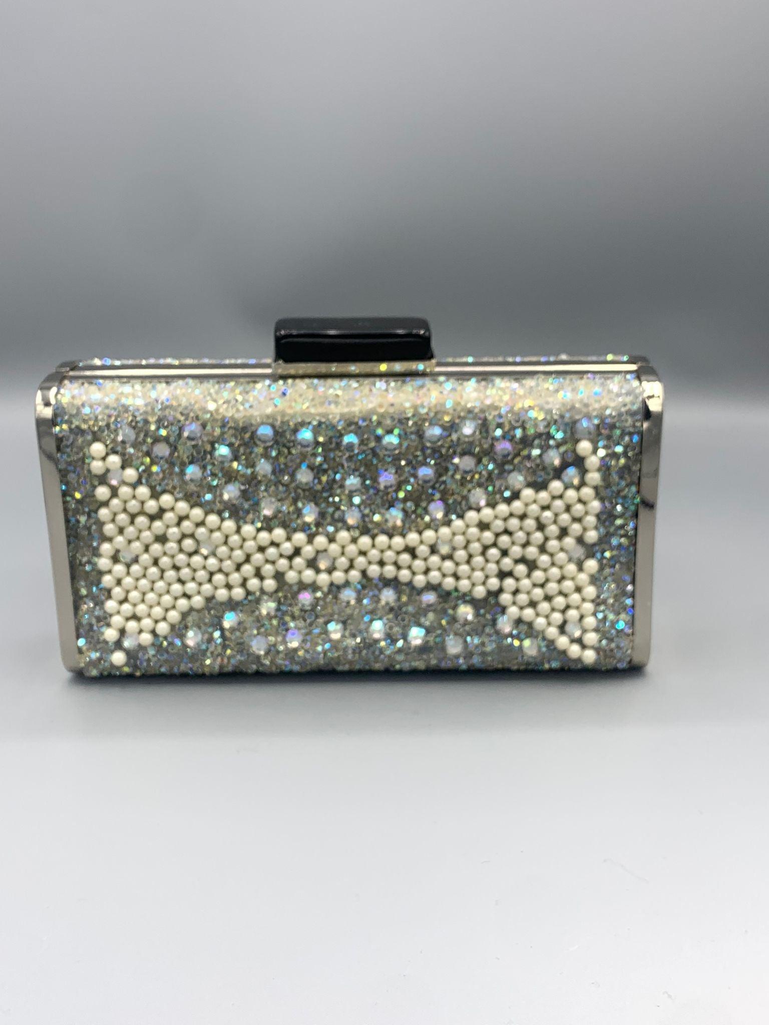 Pearl Rhinestones Clutch Product Image