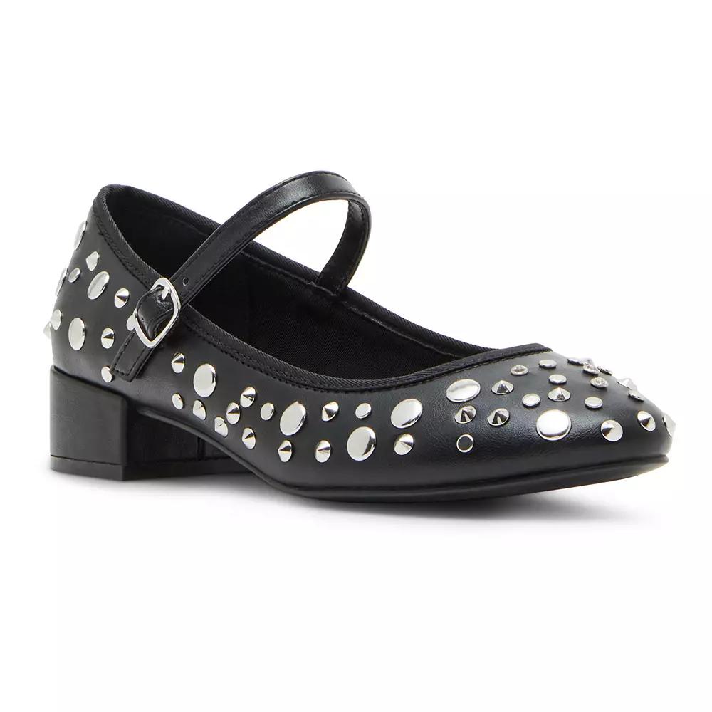 madden girl Tutu Women's Mary Jane Shoes, Size: 6.5, Black Stud Product Image