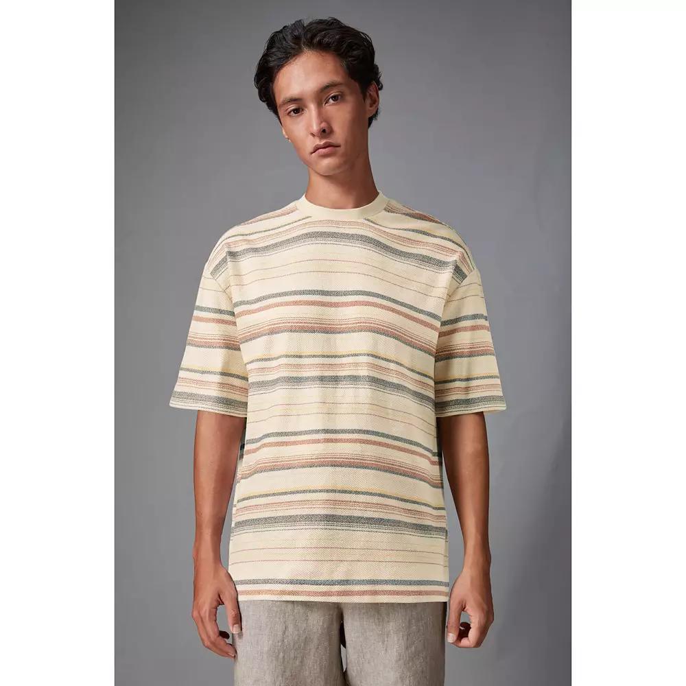 Men's NEXT Multi Stripe Tee, Size: Large Product Image