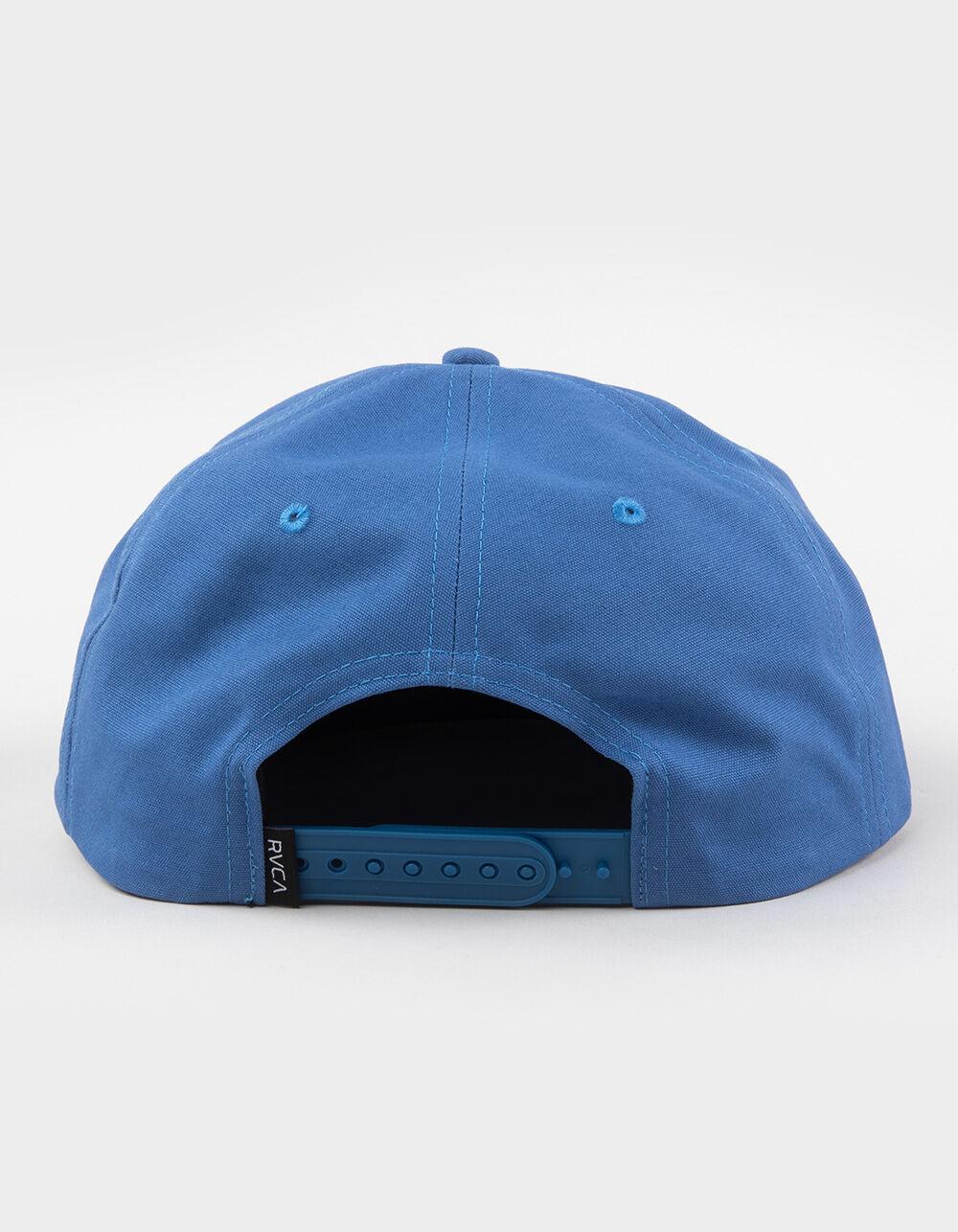 RVCA Vibrations Snapback Hat - BLUE Product Image