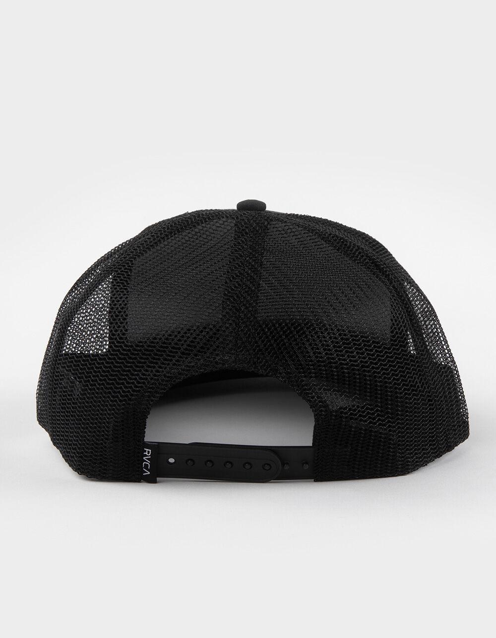 RVCA Puerto Nuevo Curved Trucker Hat - BLACK Product Image