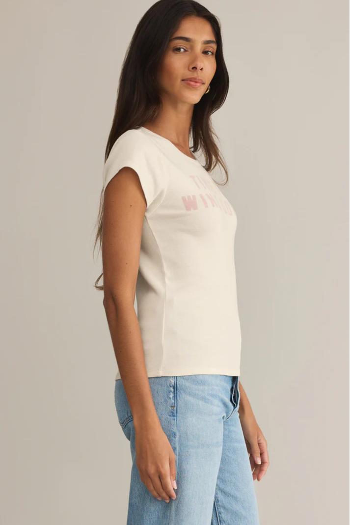 Wine Down Cheeky Tee Product Image