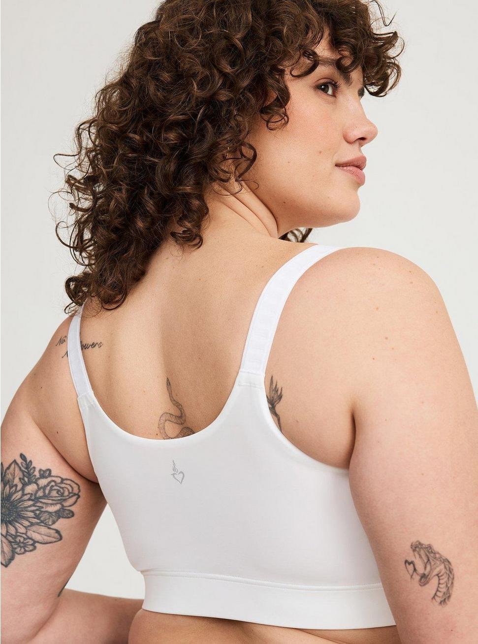 Wire-Free Hi-Impact Zip-Front Sports Bra Product Image