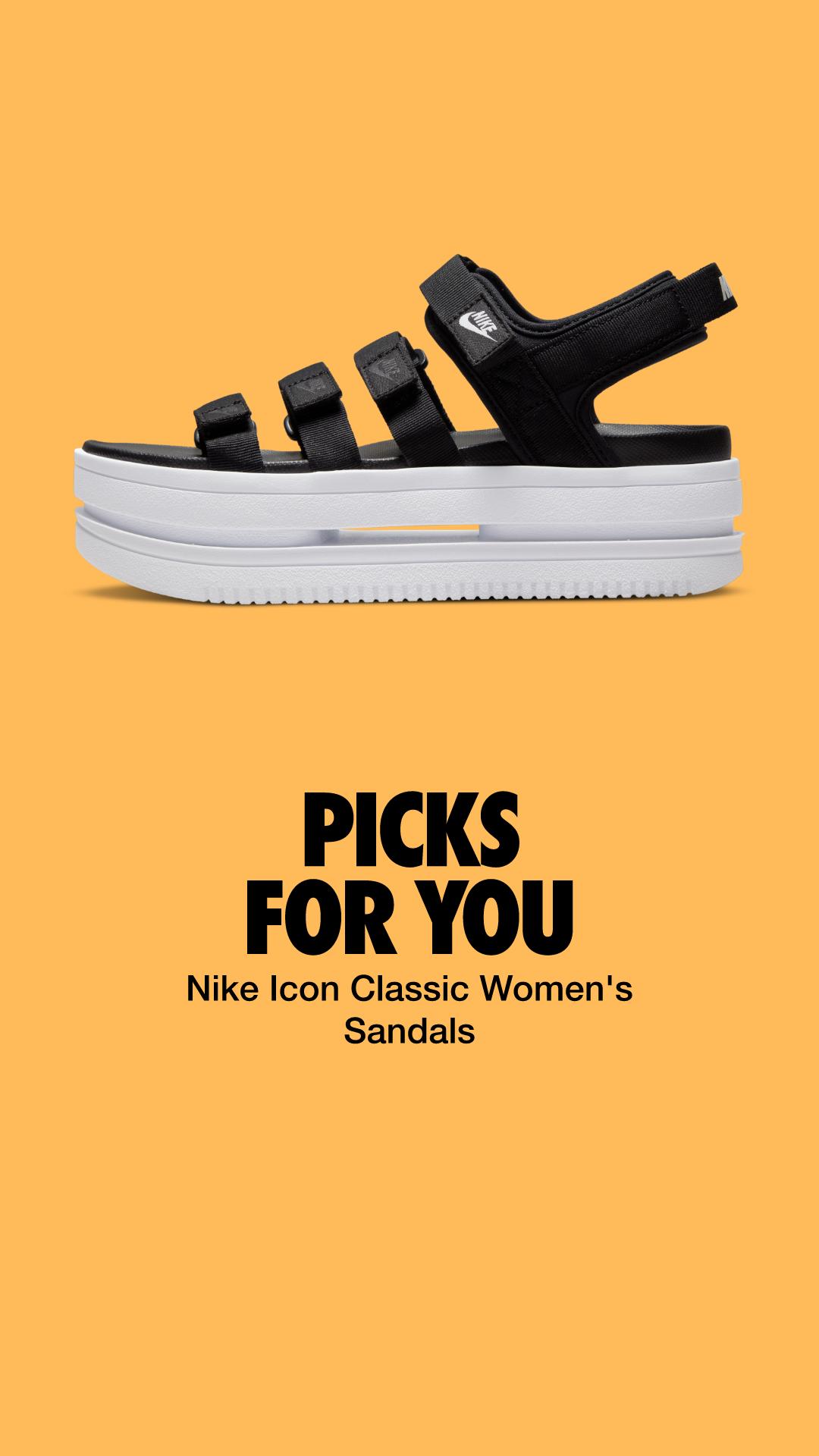 Nike Womens Icon Classic Sandals | DH0224-001 Product Image