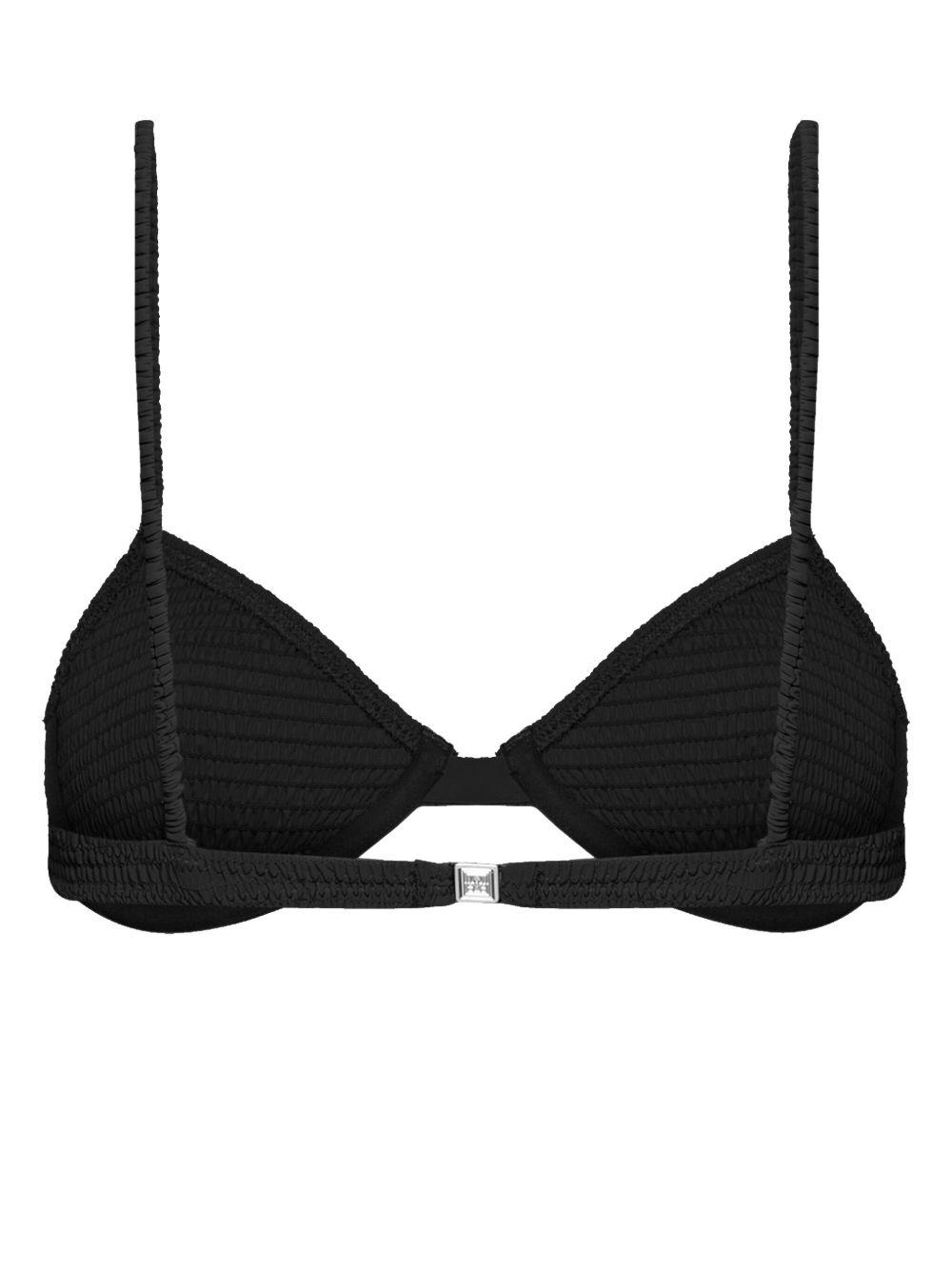 shirred bikini top Product Image