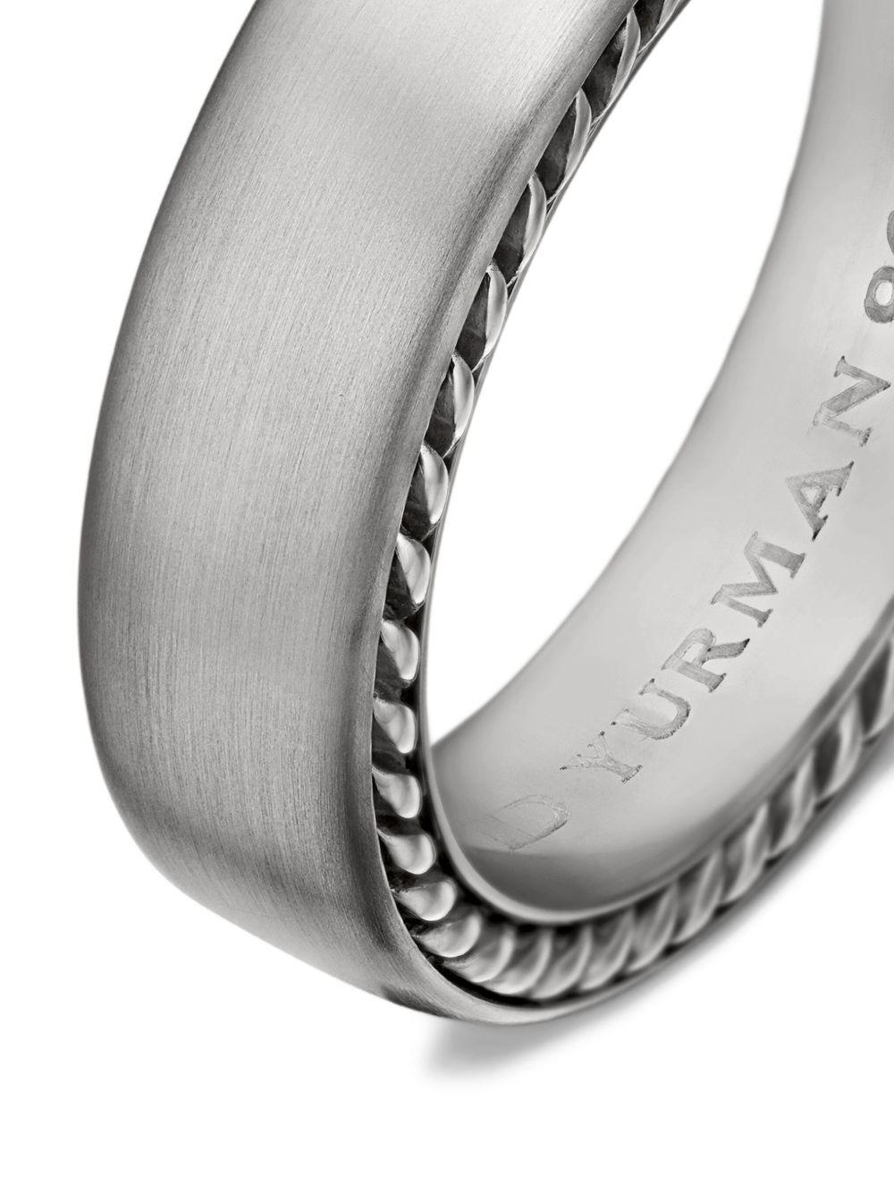 sterling silver Streamline band ring (6mm) Product Image