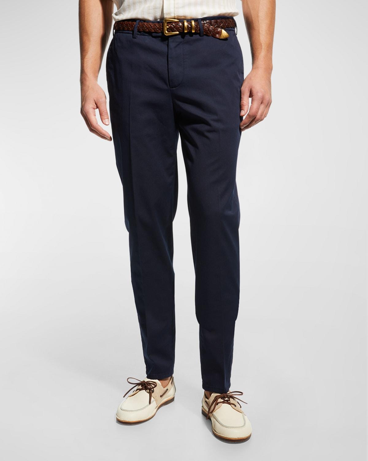 Mens American Pima Italian-Fit Chino Trousers Product Image