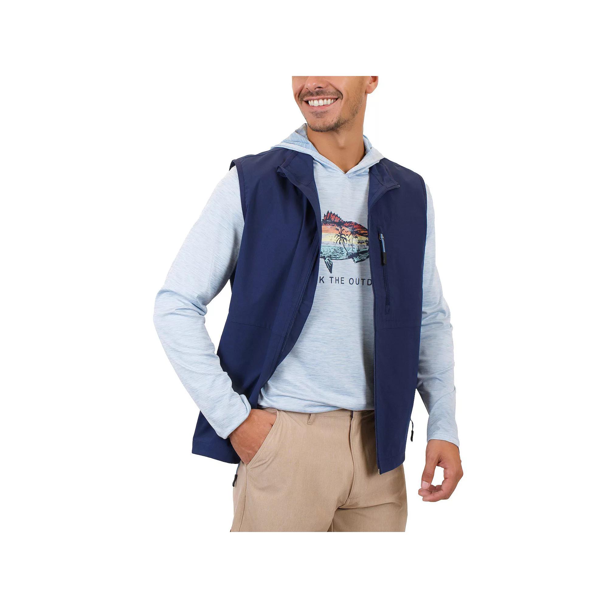 Mens Mountain and Isles Ripstop Vest Brown Product Image