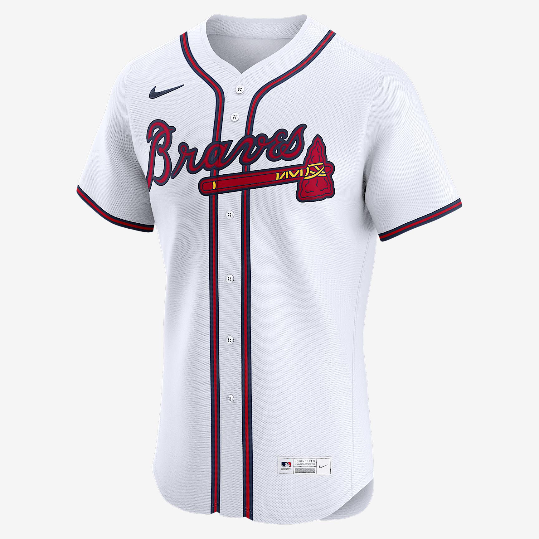 Ronald Acuña Jr. Atlanta Braves Men's Nike Dri-FIT ADV MLB Elite Jersey Product Image