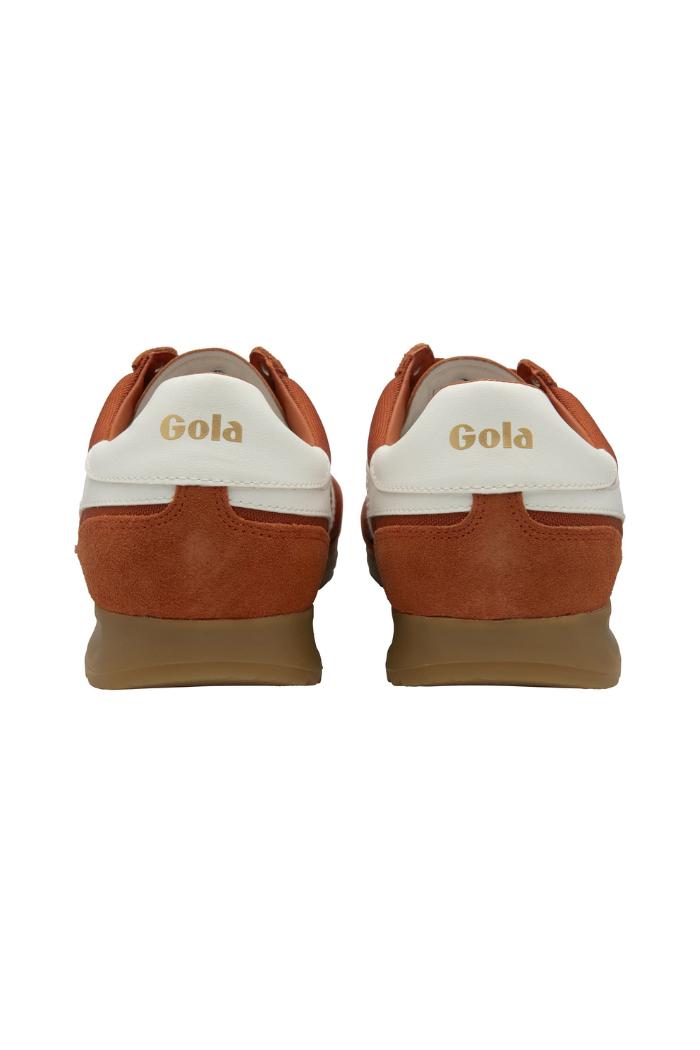 Gola Classics Men's Tornado Sneakers - Moody Orange / Off White Product Image