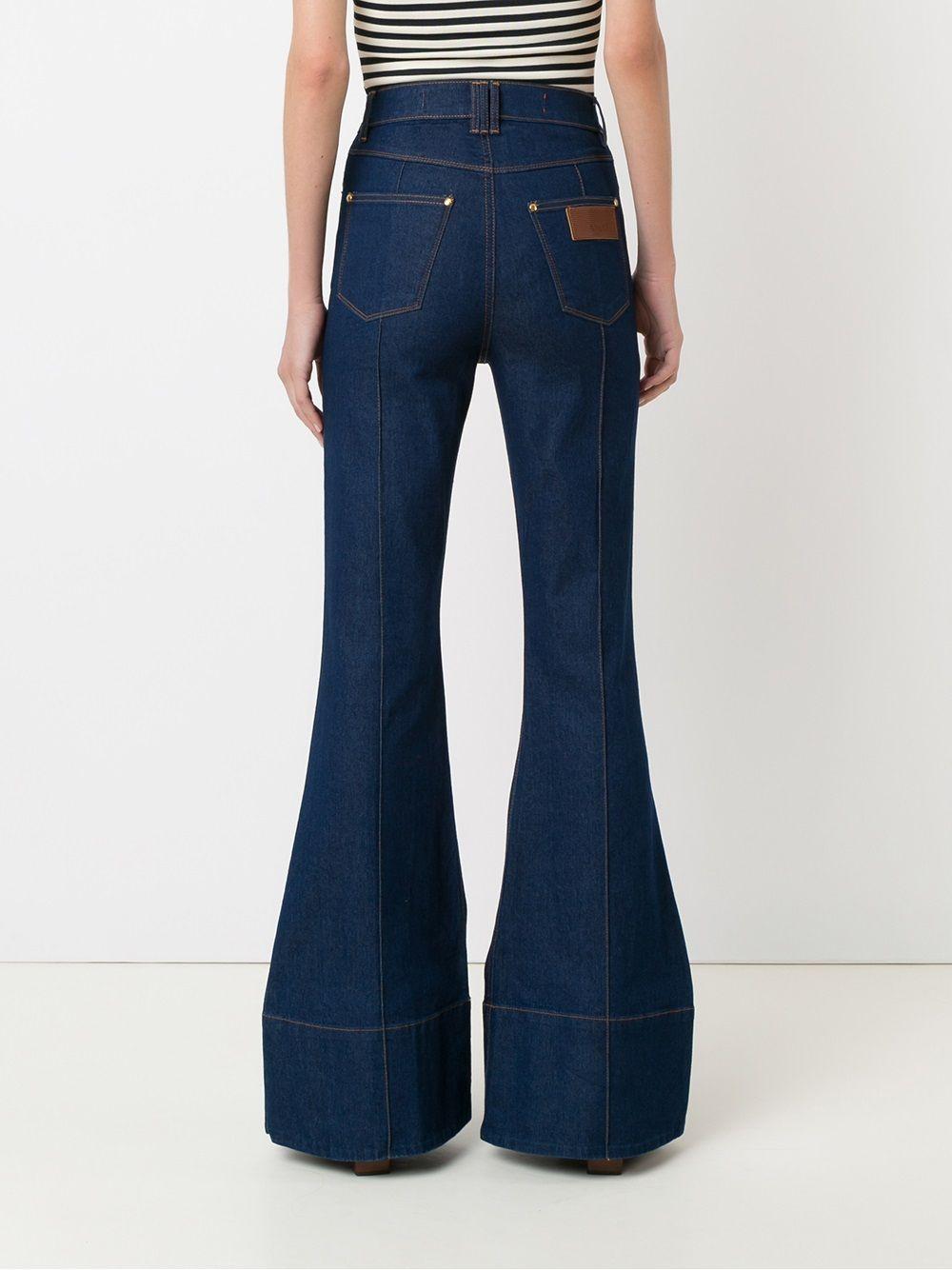 high waist flared jeans Product Image