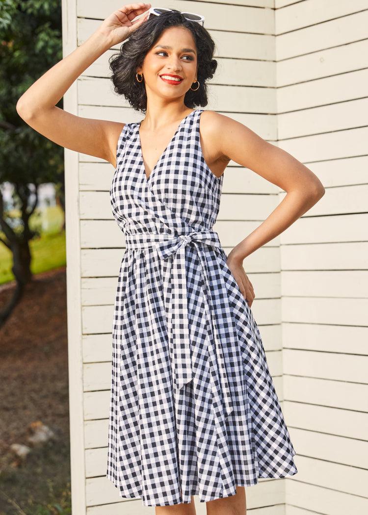 Instant Energy Faux-Wrap Dress Product Image