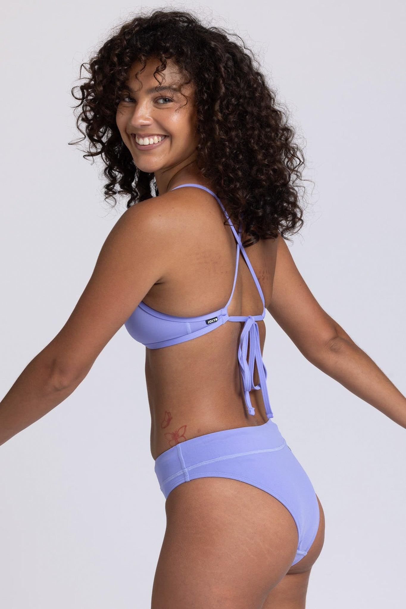 Zoe Bikini Bottom - Lavender Female Product Image