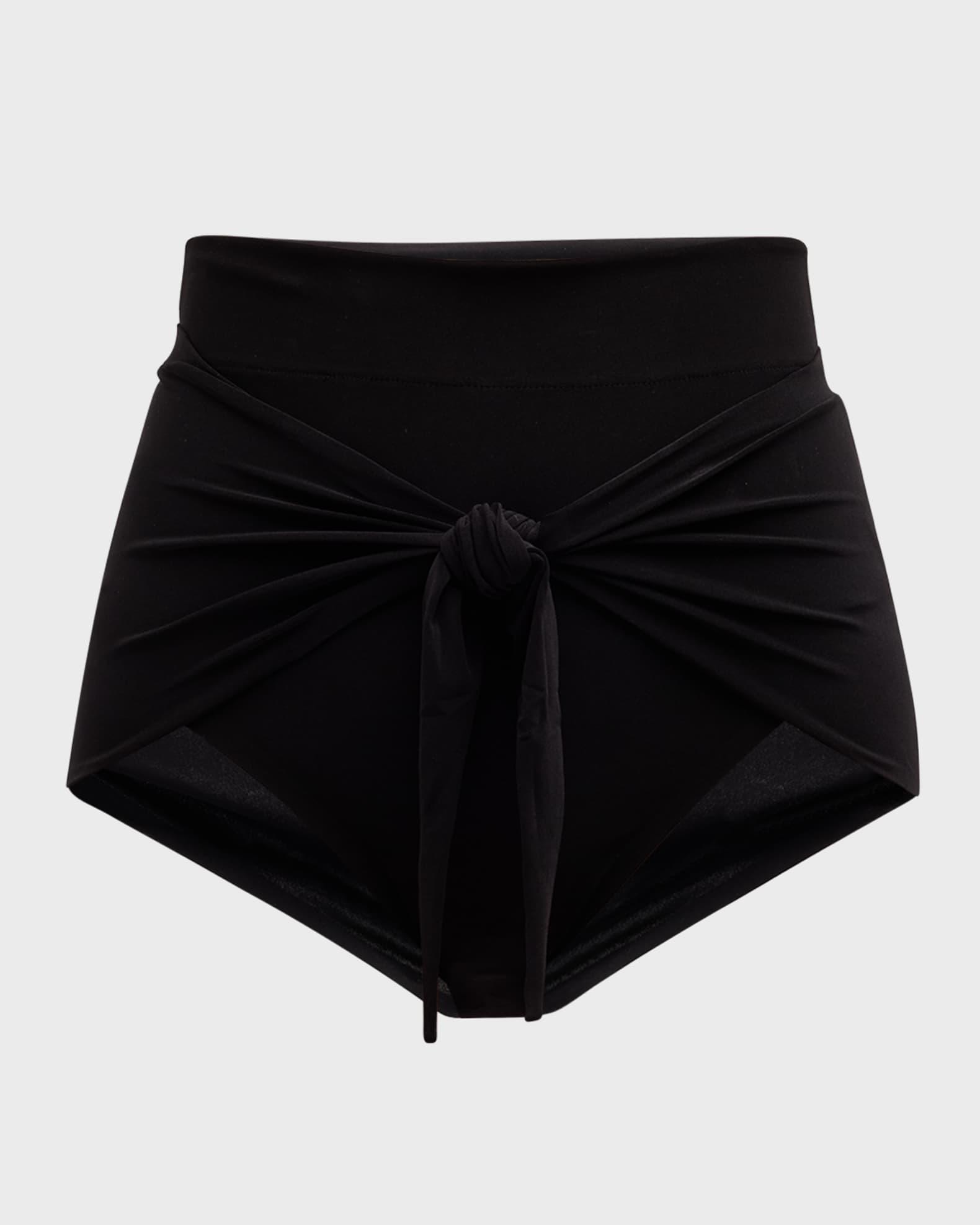 Diaper Tie-Front High-Waist Bikini Bottom Product Image