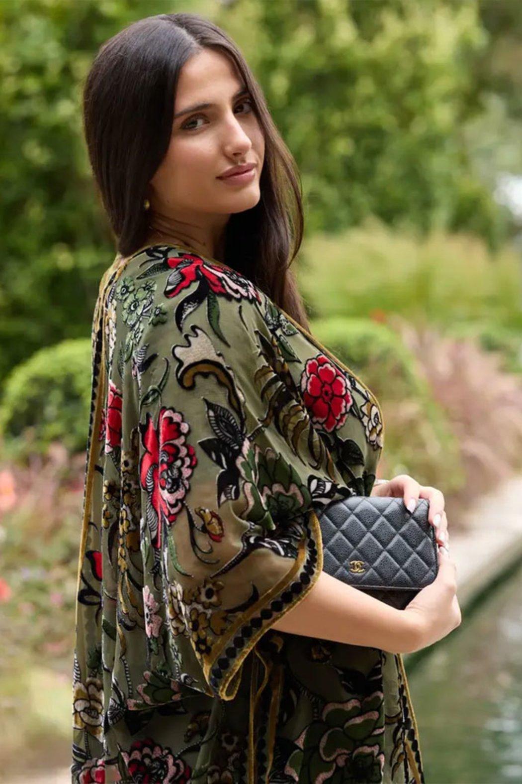 Velvet Muse Burnout Kimono Product Image