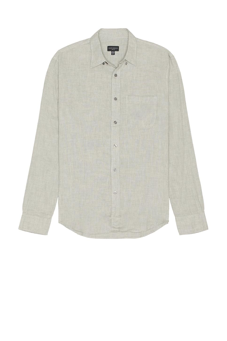 Long Sleeve Lightweight Double Face Shirt Product Image