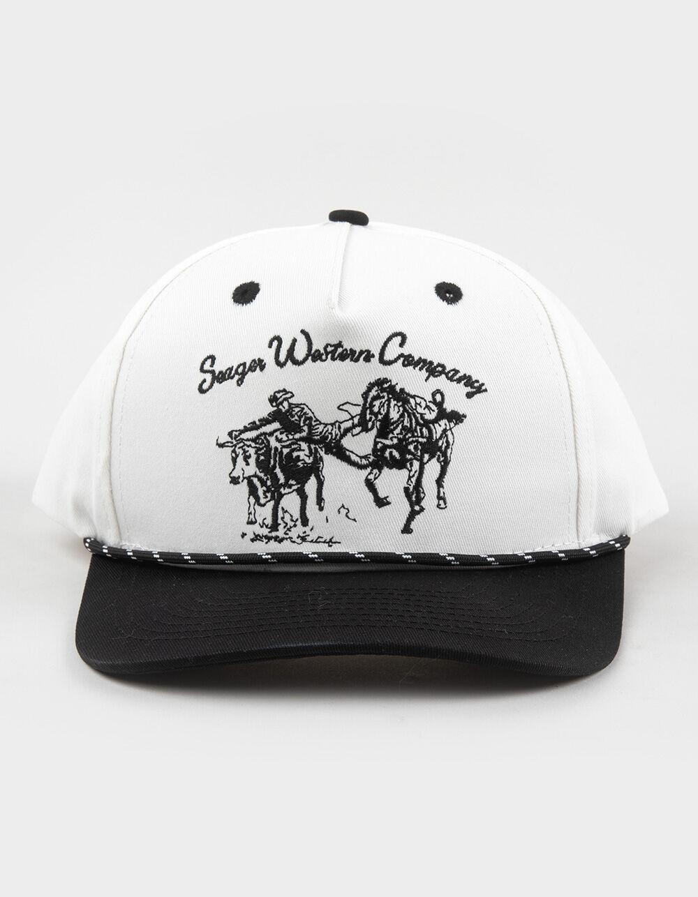 SEAGER Los Rios Snapback Hat - BLACK COMBO Product Image