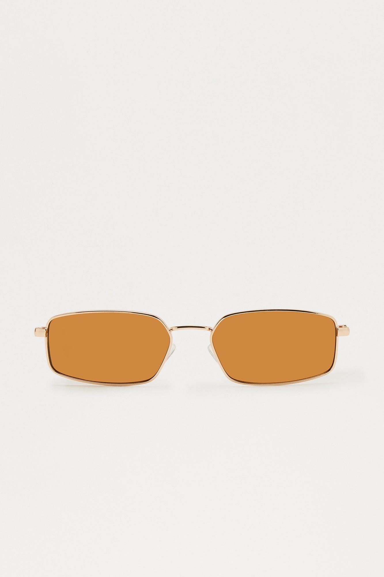 Sunset View Square Sunglasses - Brown Product Image