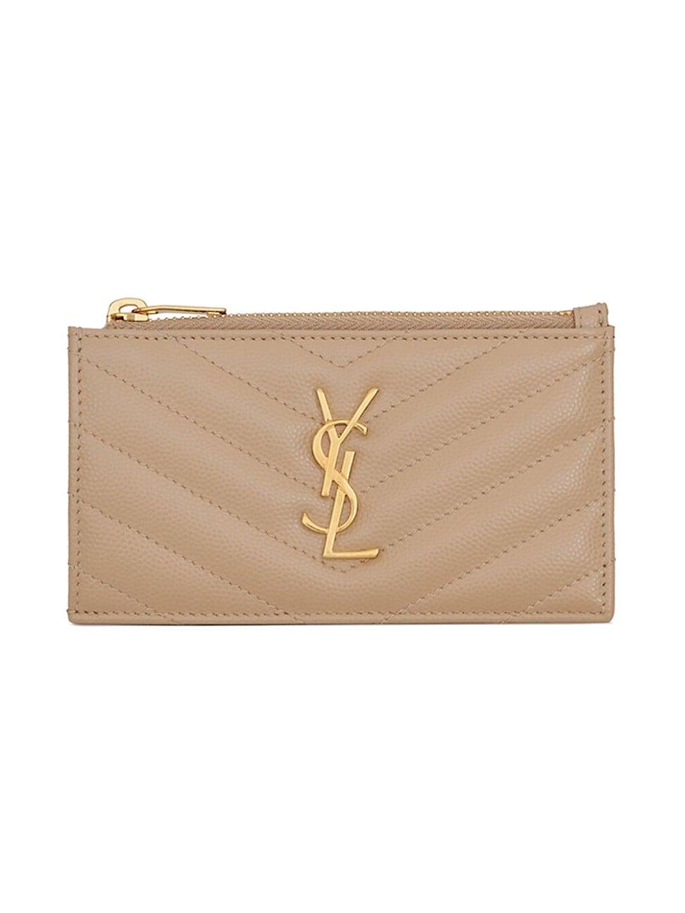 Womens Cassandre Matelass Fragments Zipped Card Case Product Image