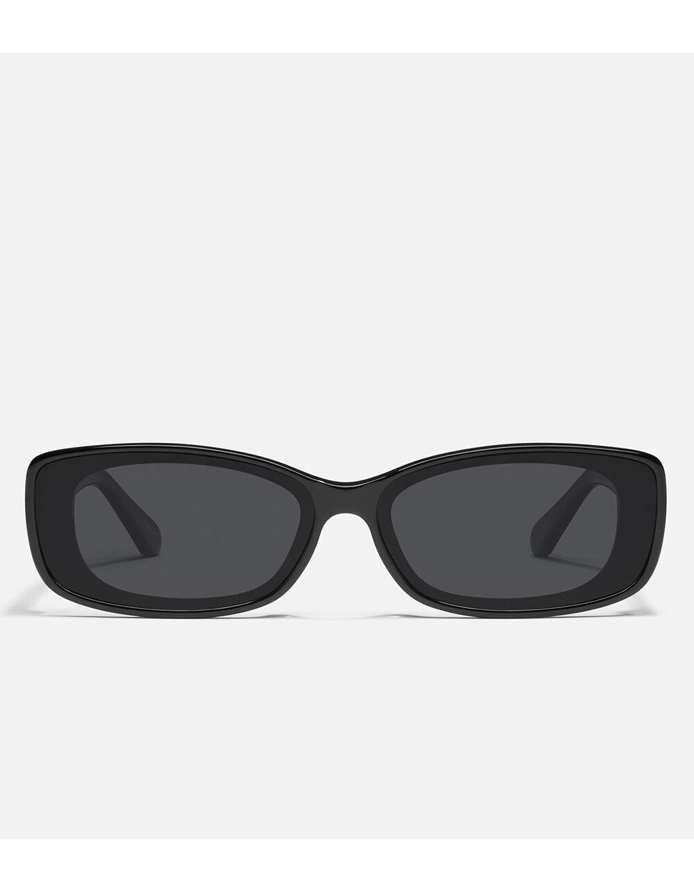 QUAY AUSTRALIA Vibe Check Polarized Sunglasses - BLACK Product Image