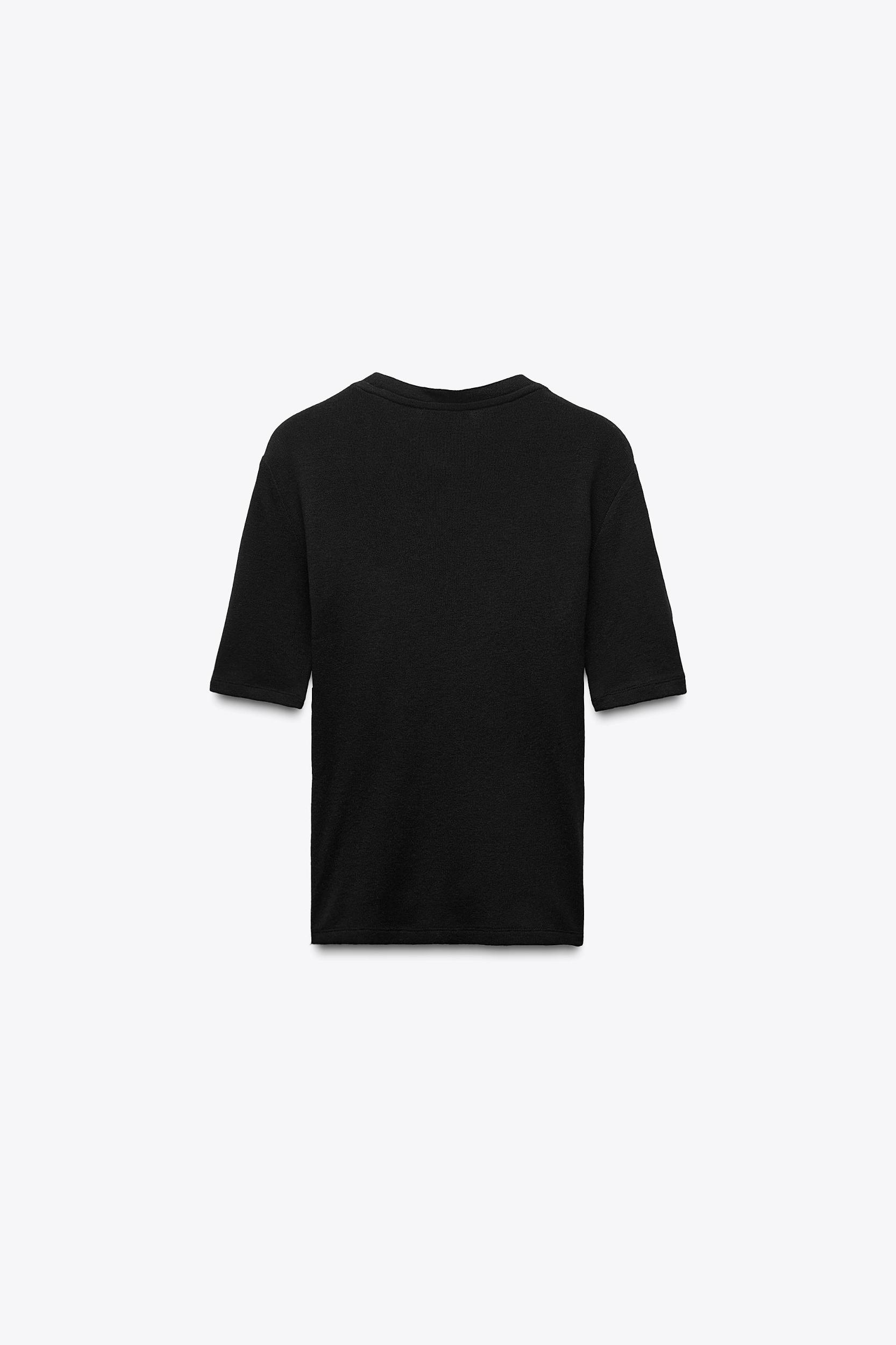 SOFT 100% WOOL T-SHIRT Product Image