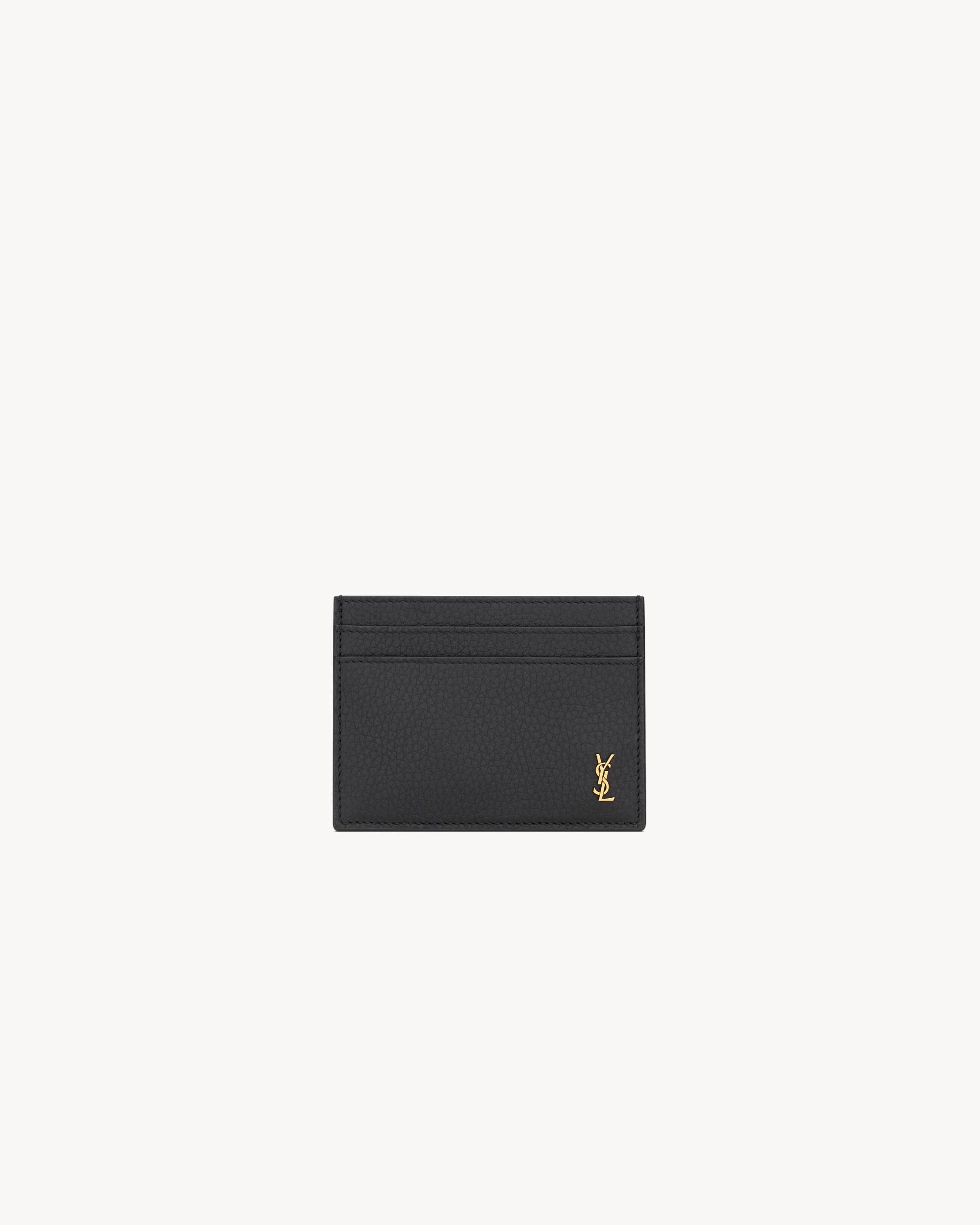 LETTER wallet in leather Product Image