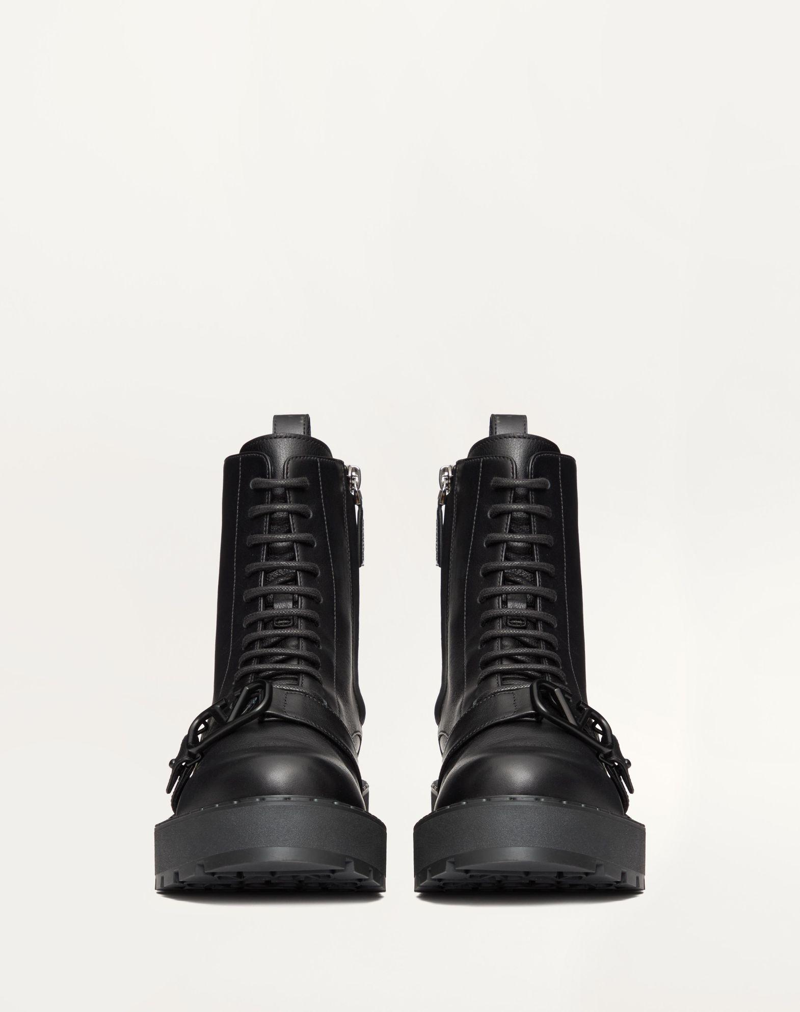 Vlogo Signature Calfskin Combat Boot 45Mm Product Image