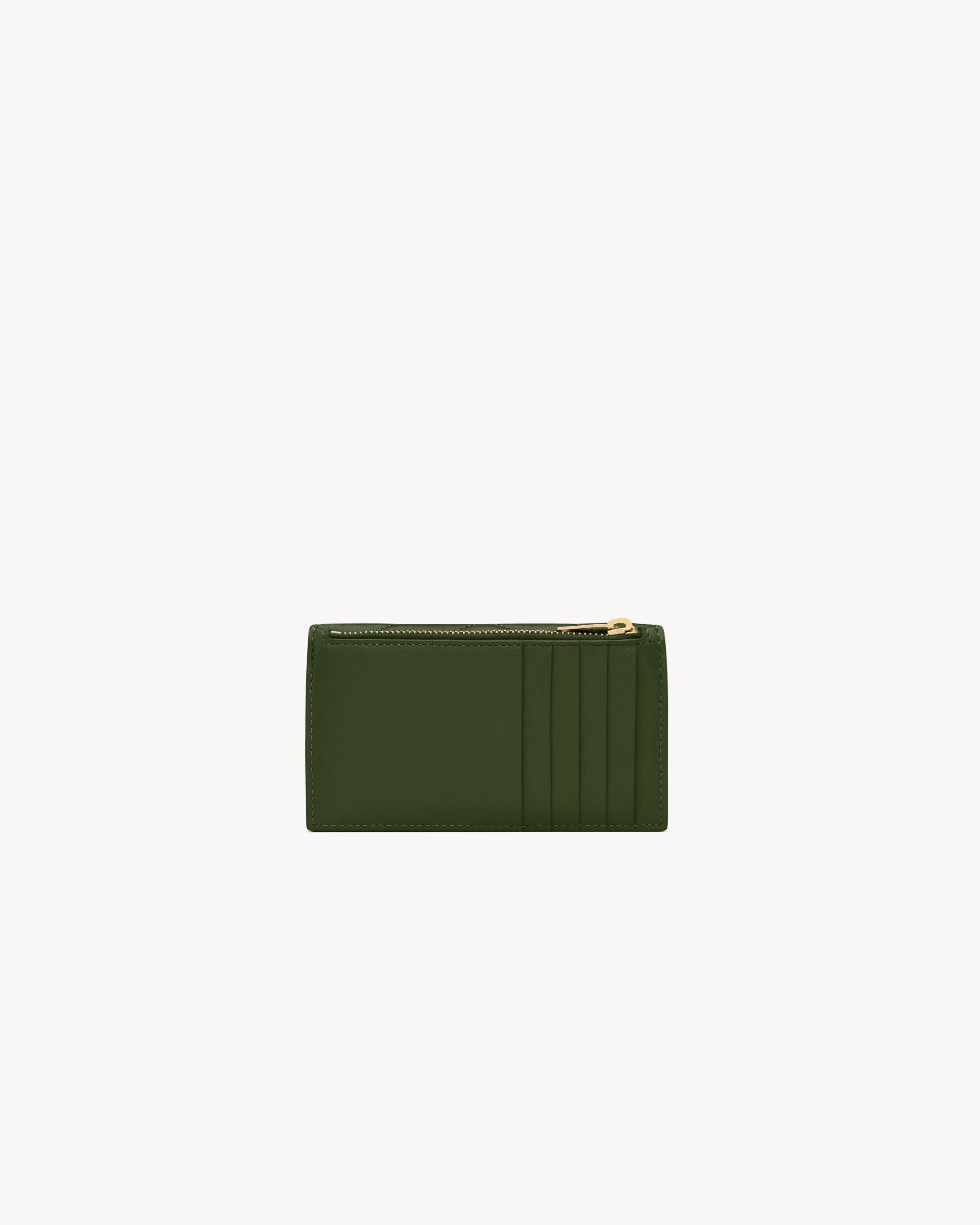 CASSANDRE FRAGMENTS FLAP CARD CASE IN LAMBSKIN Product Image