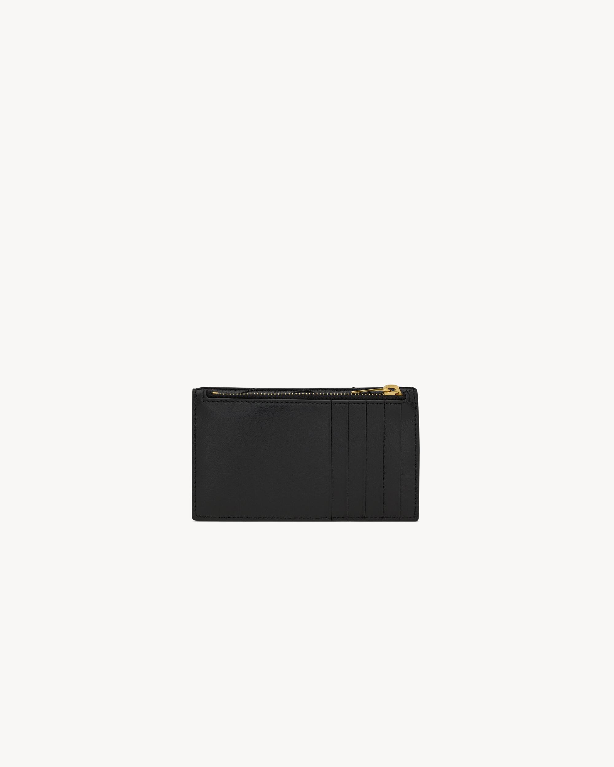 SAINT LAURENT PARIS small vanity case in smooth leather Product Image
