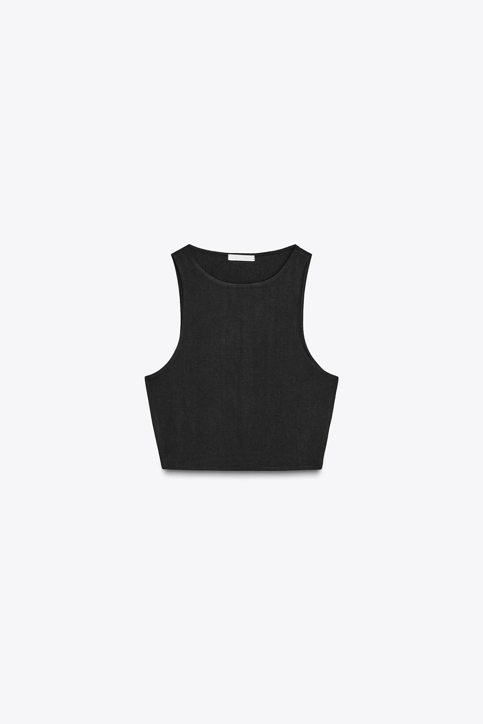 SLEEVELESS CROP TOP Product Image
