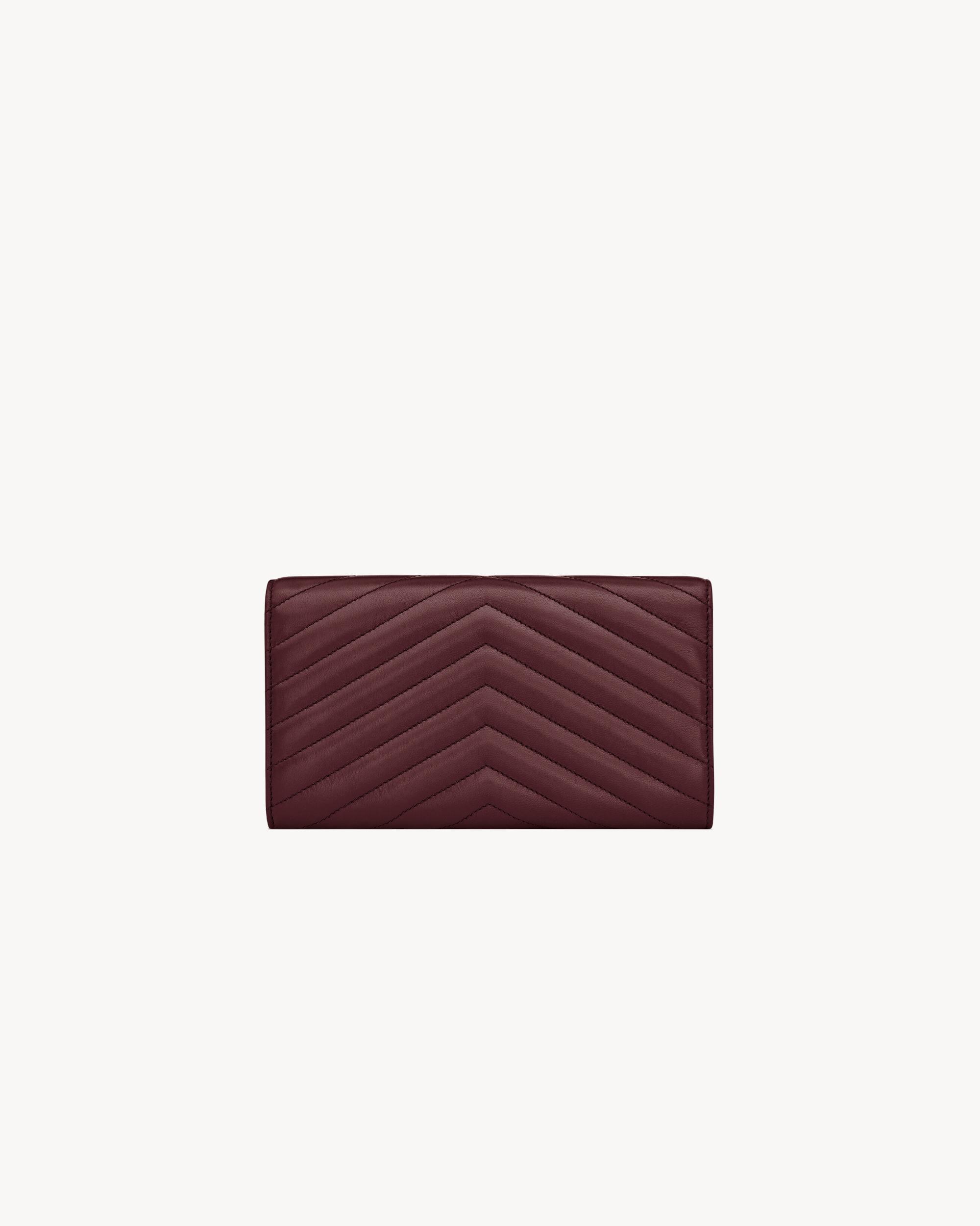 CASSANDRE large flap wallet in lambskin Product Image