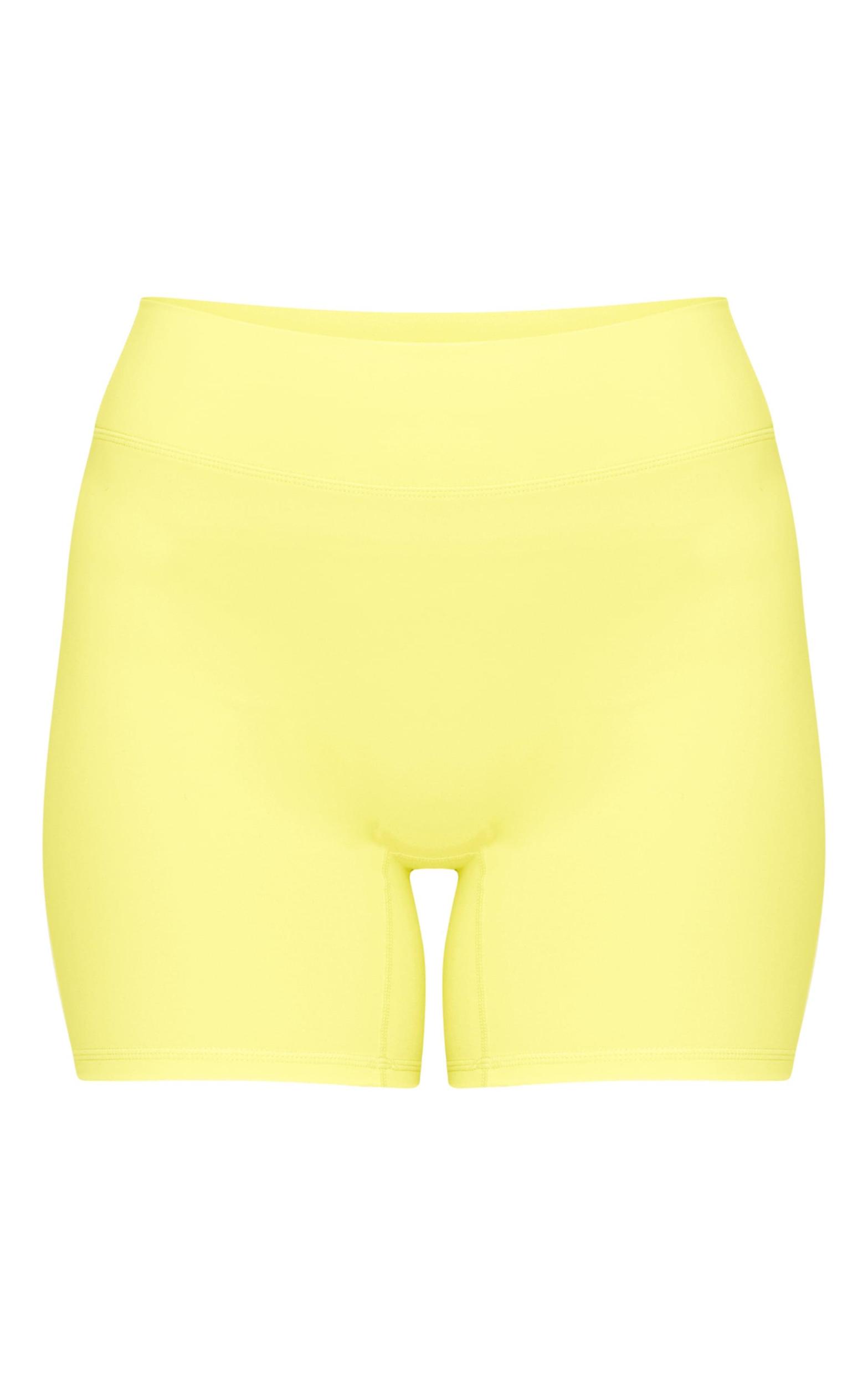 Lime Ultimate Sculpt High Waist Gym Shorts Product Image