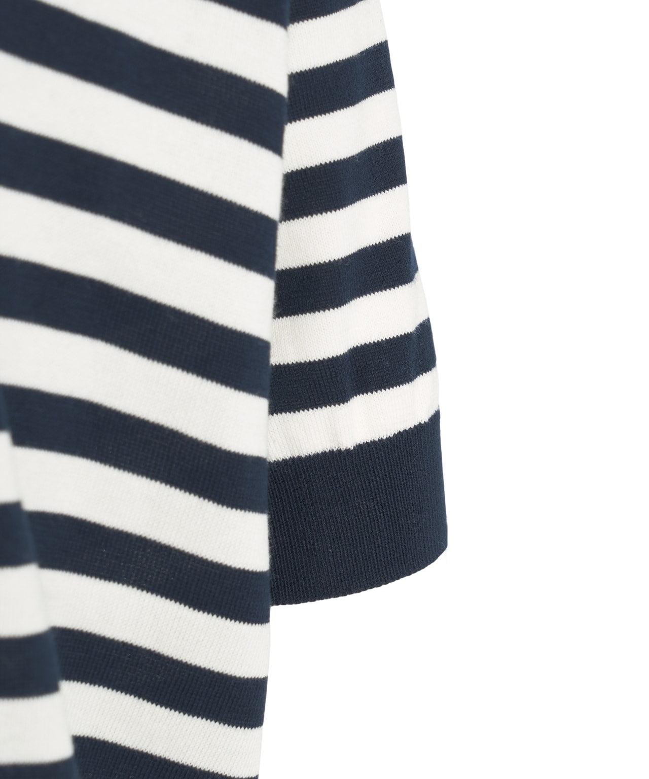 Half sleeve knit sweater Product Image