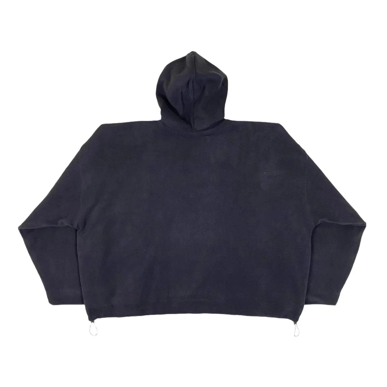 Yeezy Gap Engineered by Balenciaga Polar Fleece Padded Hoodie - Dark Grey Product Image