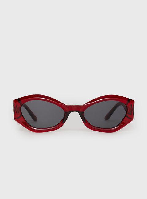 Rayden Sunglasses Red Product Image