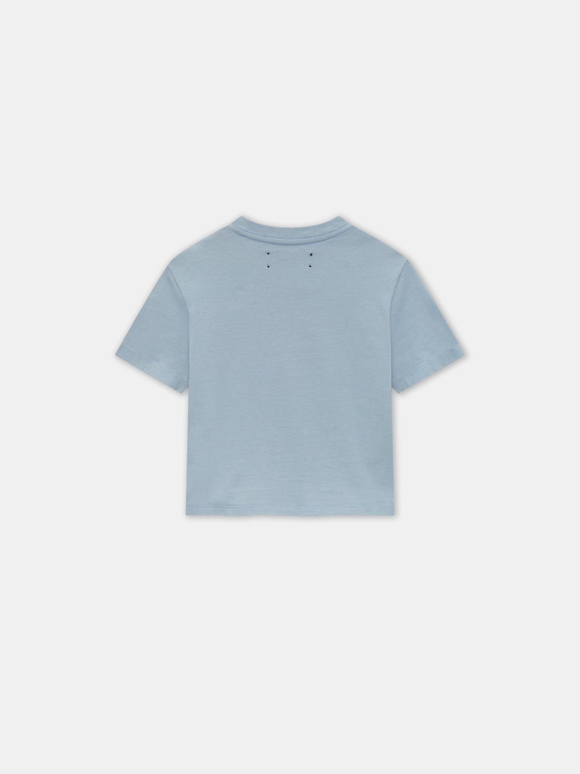 WOMEN - WOMEN'S AMIRI HOLLYWOOD CAFE BABY TEE - Mist Female Product Image