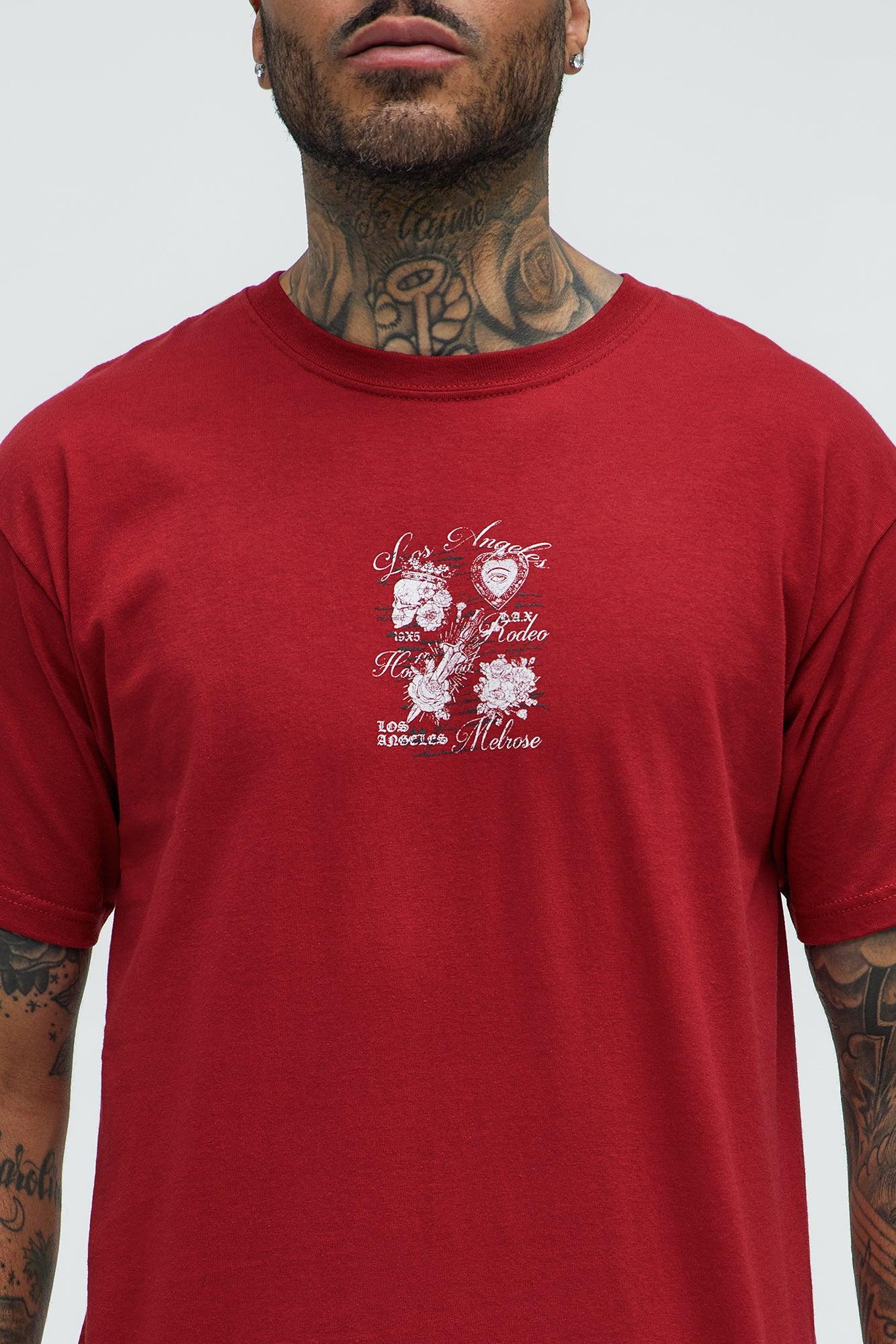 LA Royality Short Sleeve Tee - Red Product Image