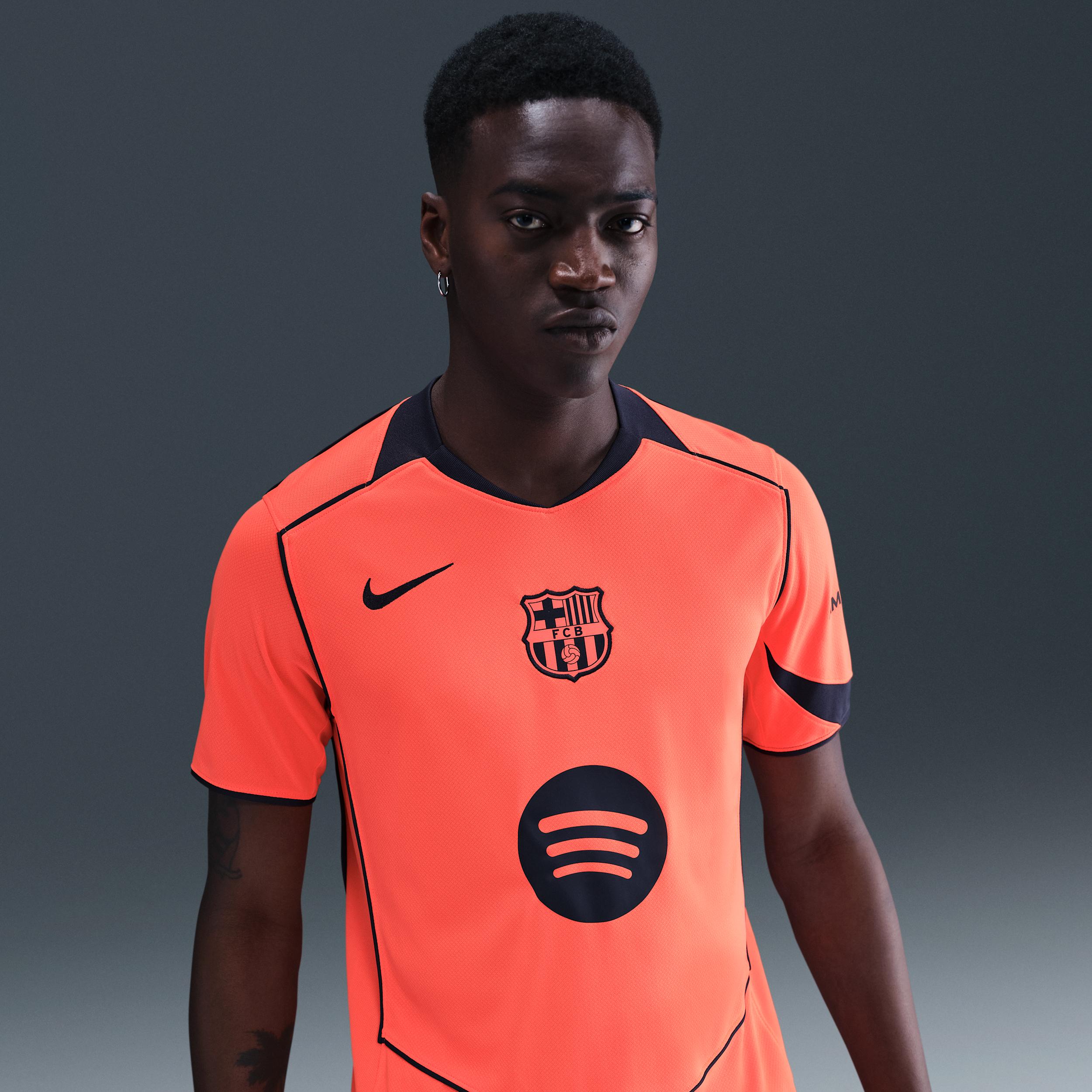 FC Barcelona 2025/26 Stadium Third Nike Mens Dri-FIT Total 90 Soccer Replica Jersey | HM3201-855 Product Image