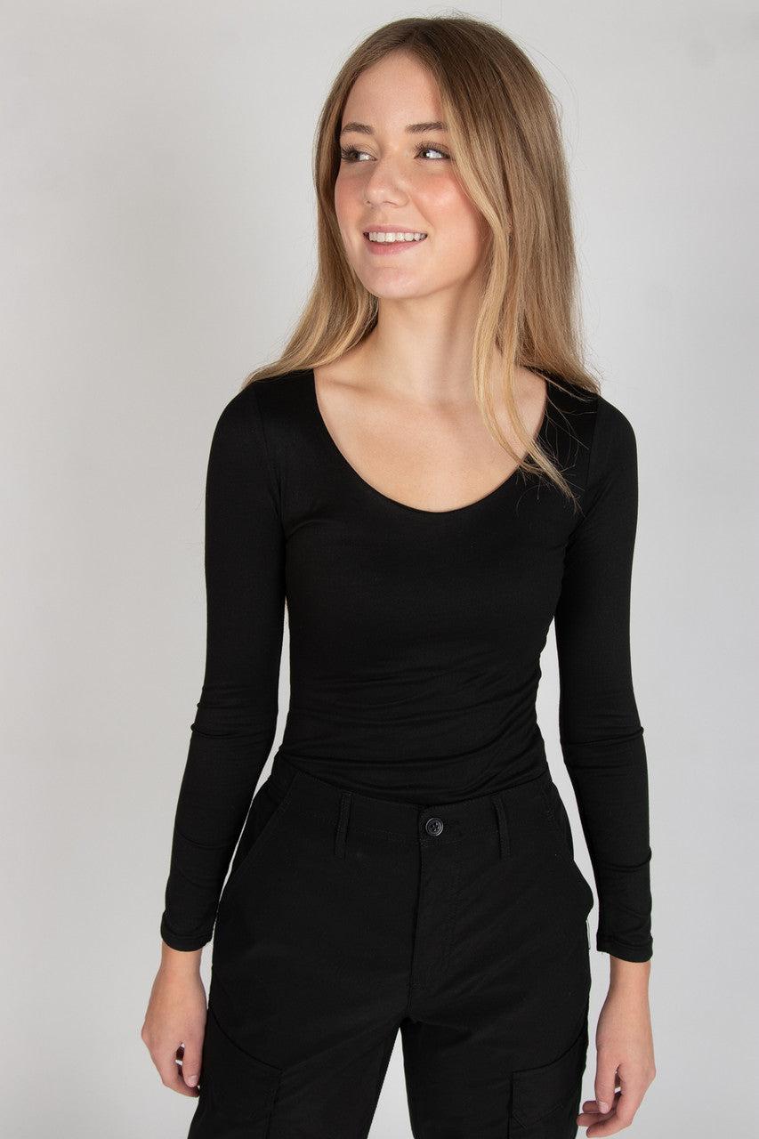 Double Layer Long Sleeve Tee Product Image