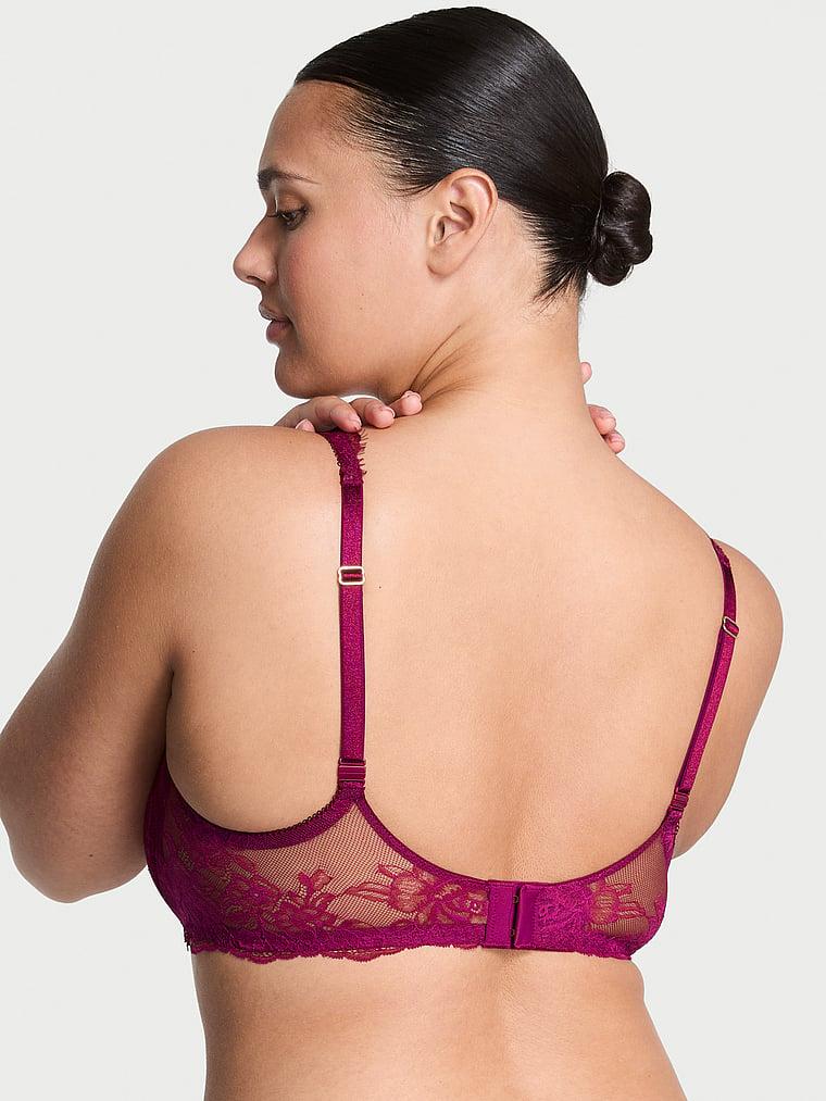 Rose Lace Uplift Balconette Bra Product Image