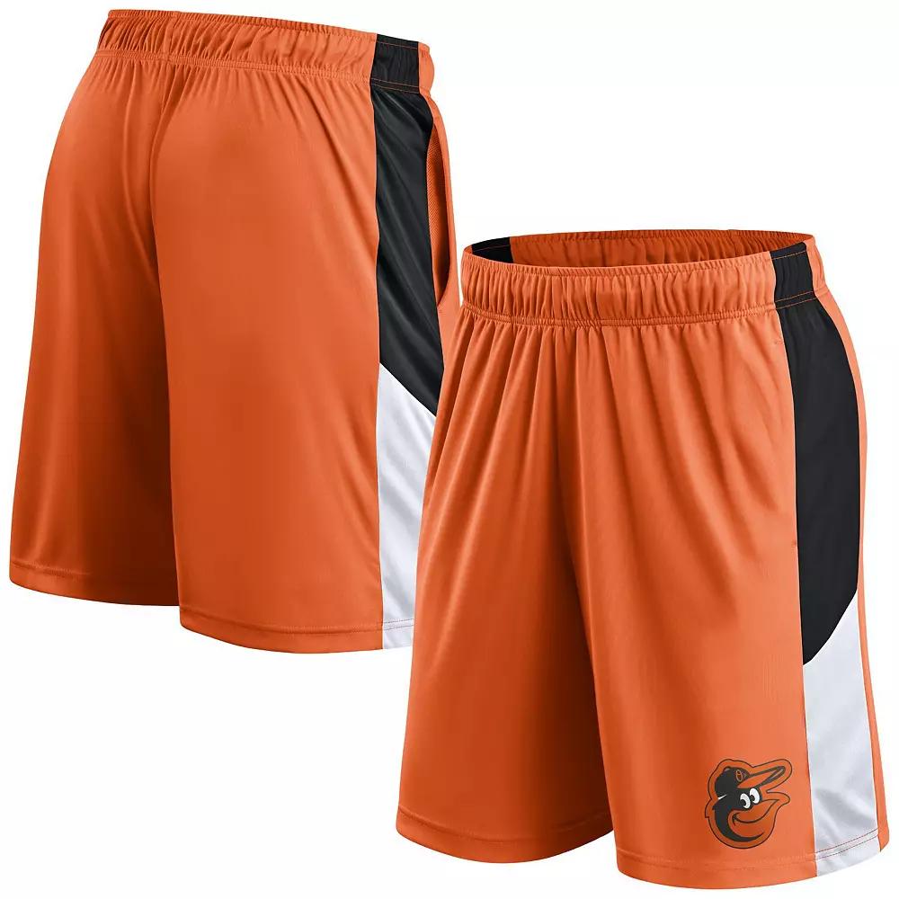 Men's Fanatics Orange Baltimore Orioles Primary Logo Shorts,  Product Image