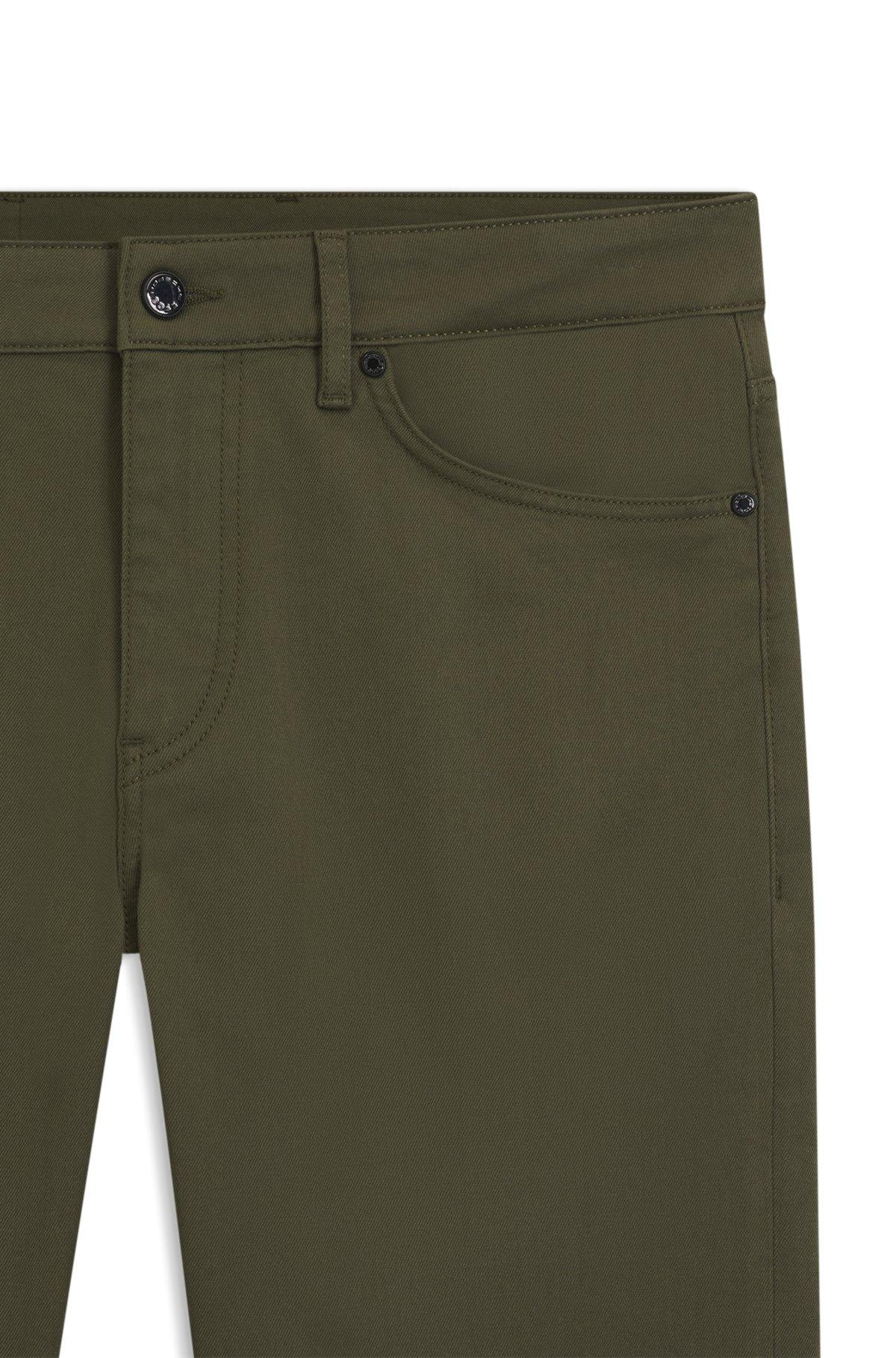 Porsche x BOSS tapered-fit pants in stretch denim Product Image