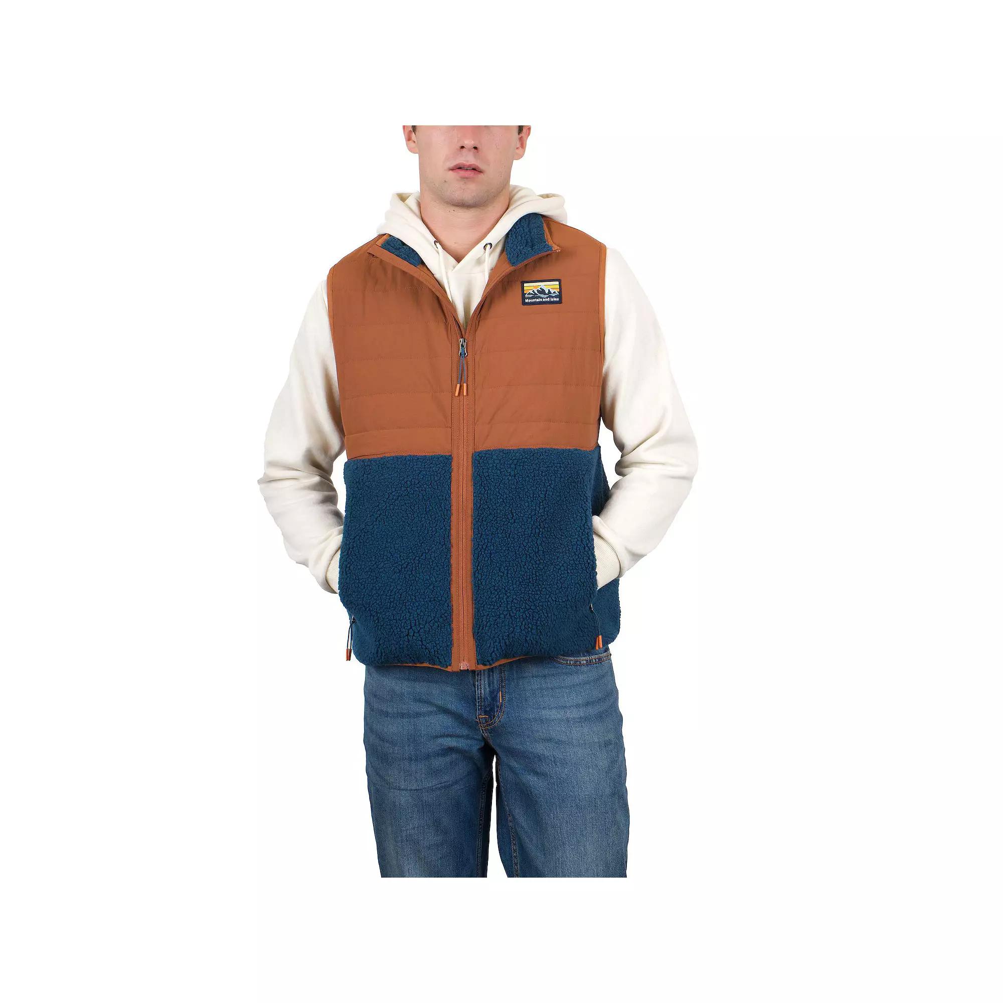 Men's Mountain and Isles Zip Front Vest,  Product Image