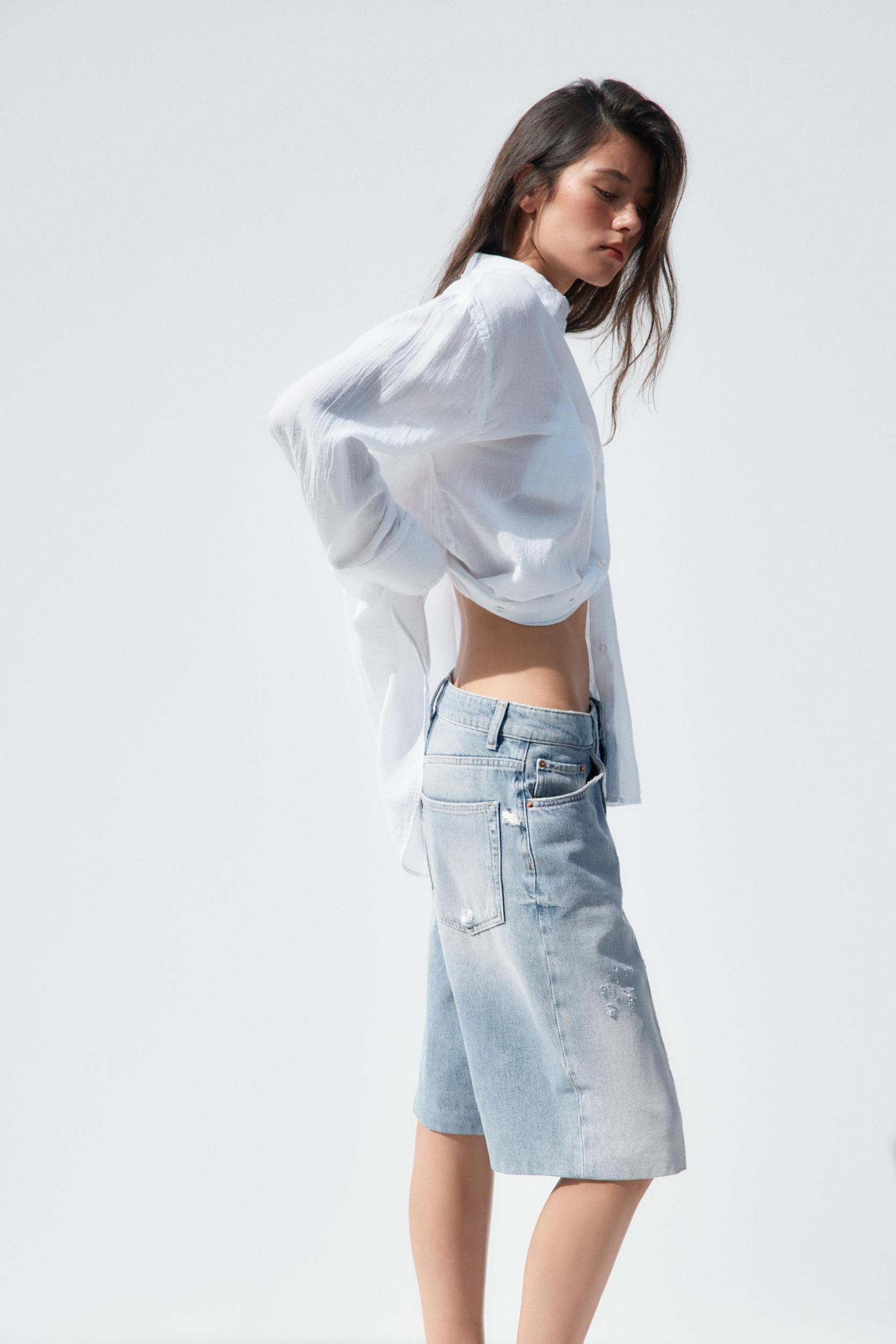 OVERSIZED GAUZE SHIRT Product Image