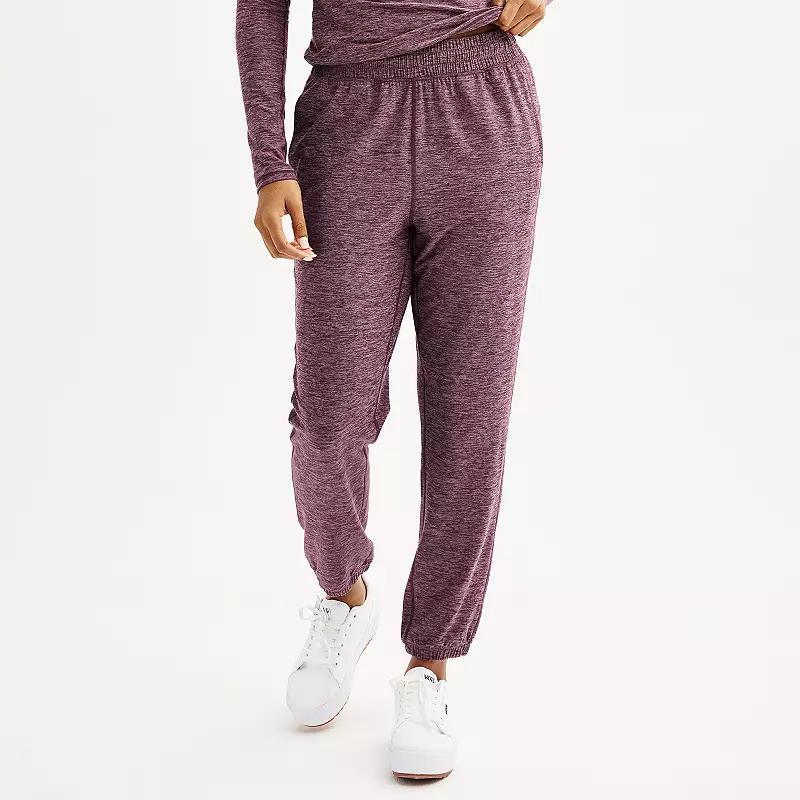 Women's FLX Wander Boyfriend Joggers, Size: Small Long, Antique Red Product Image